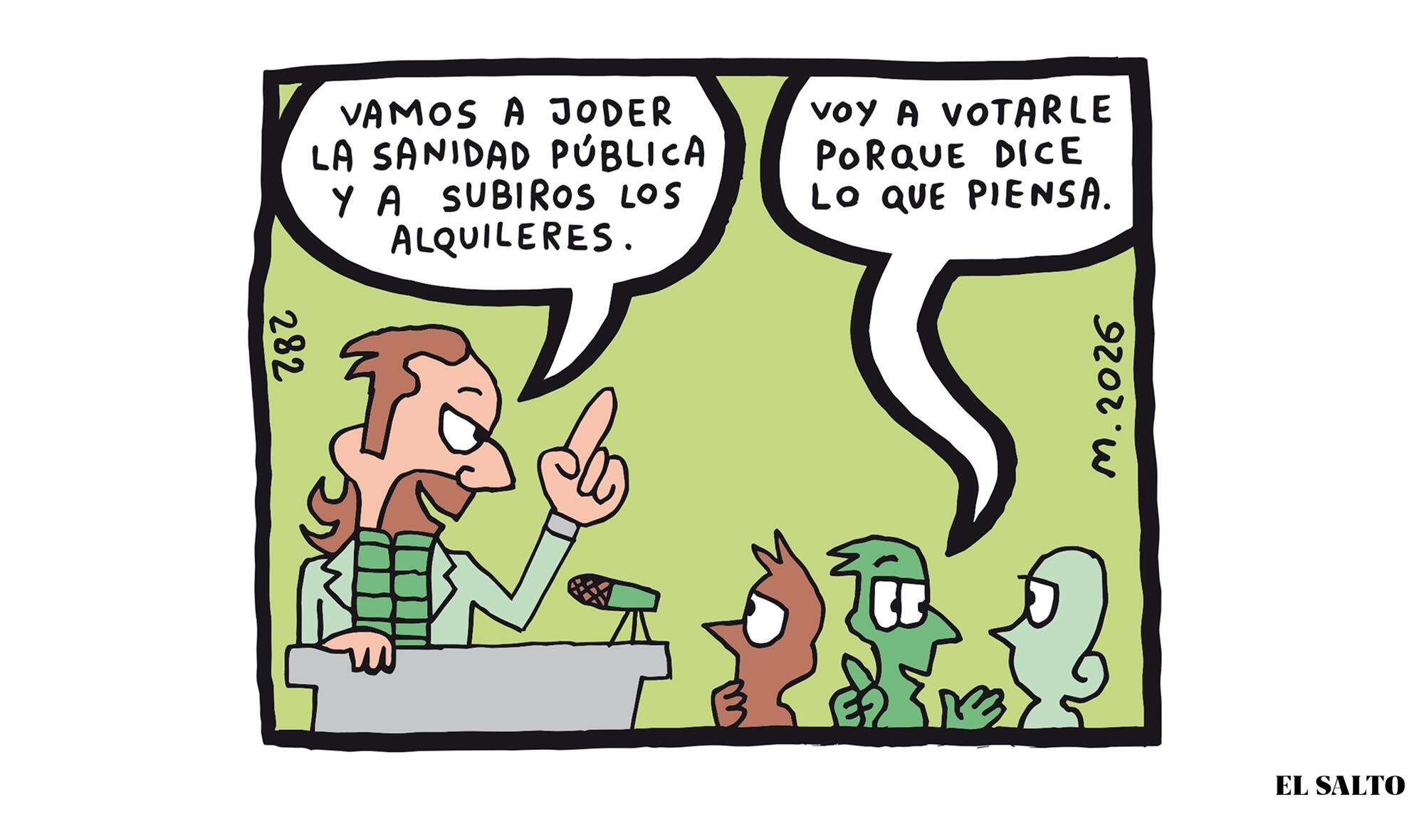 Vote señoritos, por Mauro Entrialgo