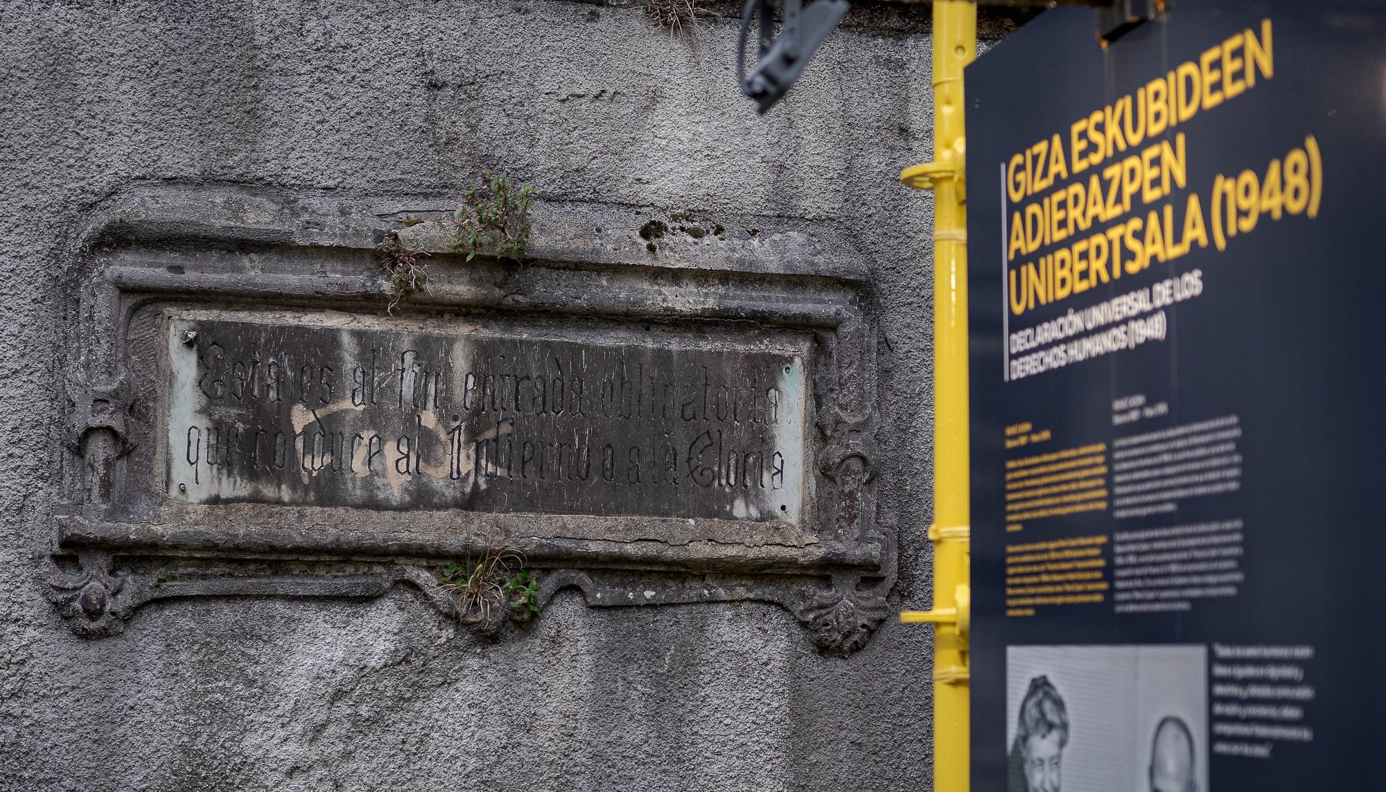 Exhumación en el cementerio de Begoña 4