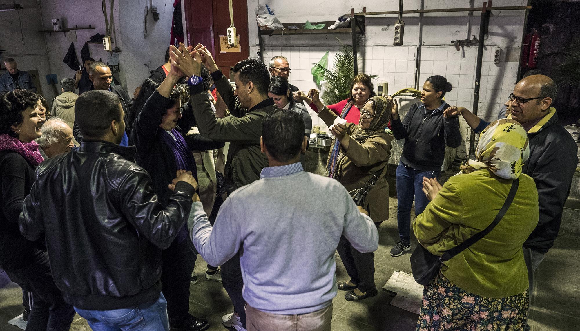 Encierro migrante Barcelona