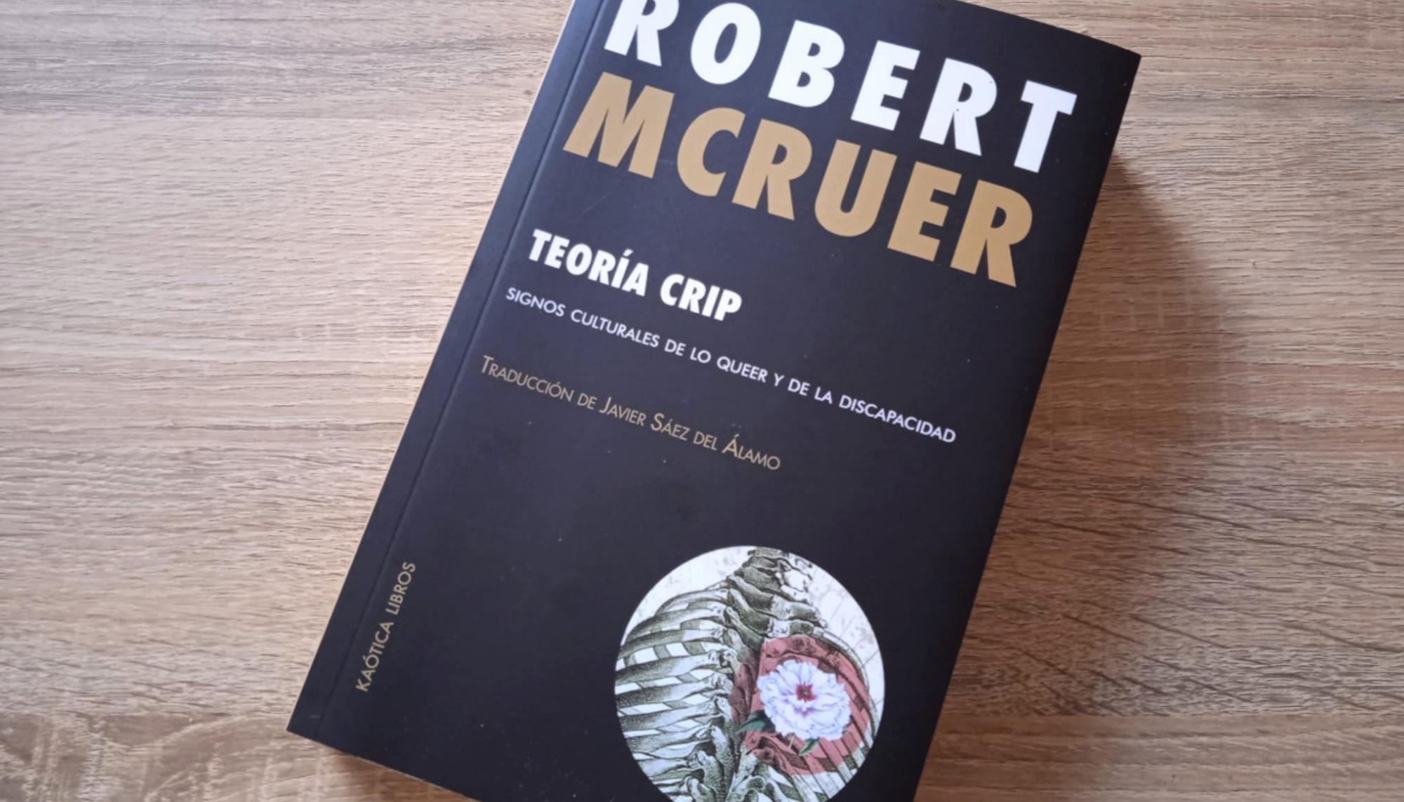 Teoría Crip. Cubierta libro