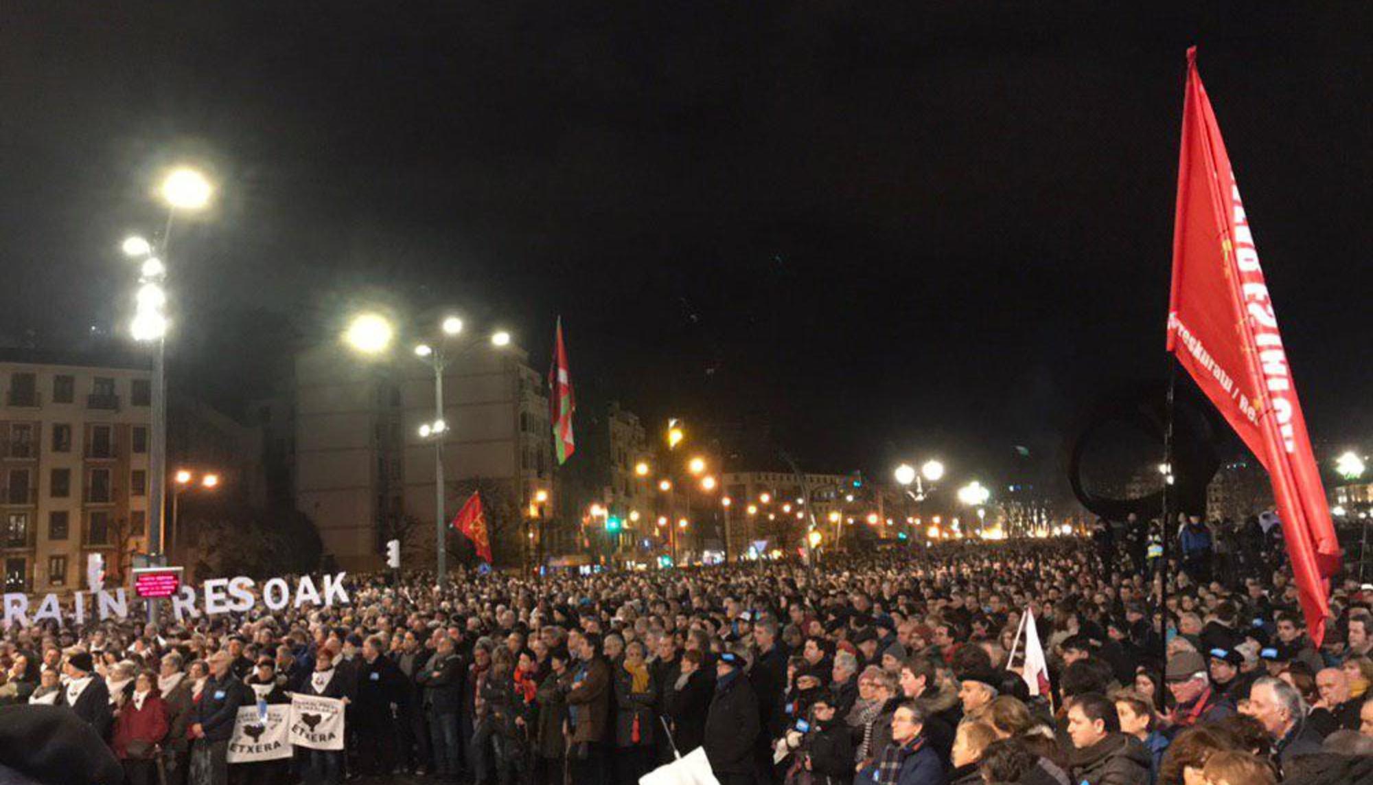 Manifestación presos vascos