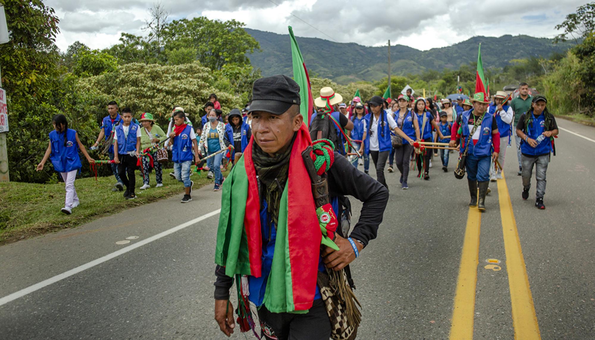 Guardia Indígena en el Cauca, Colombia. - 1