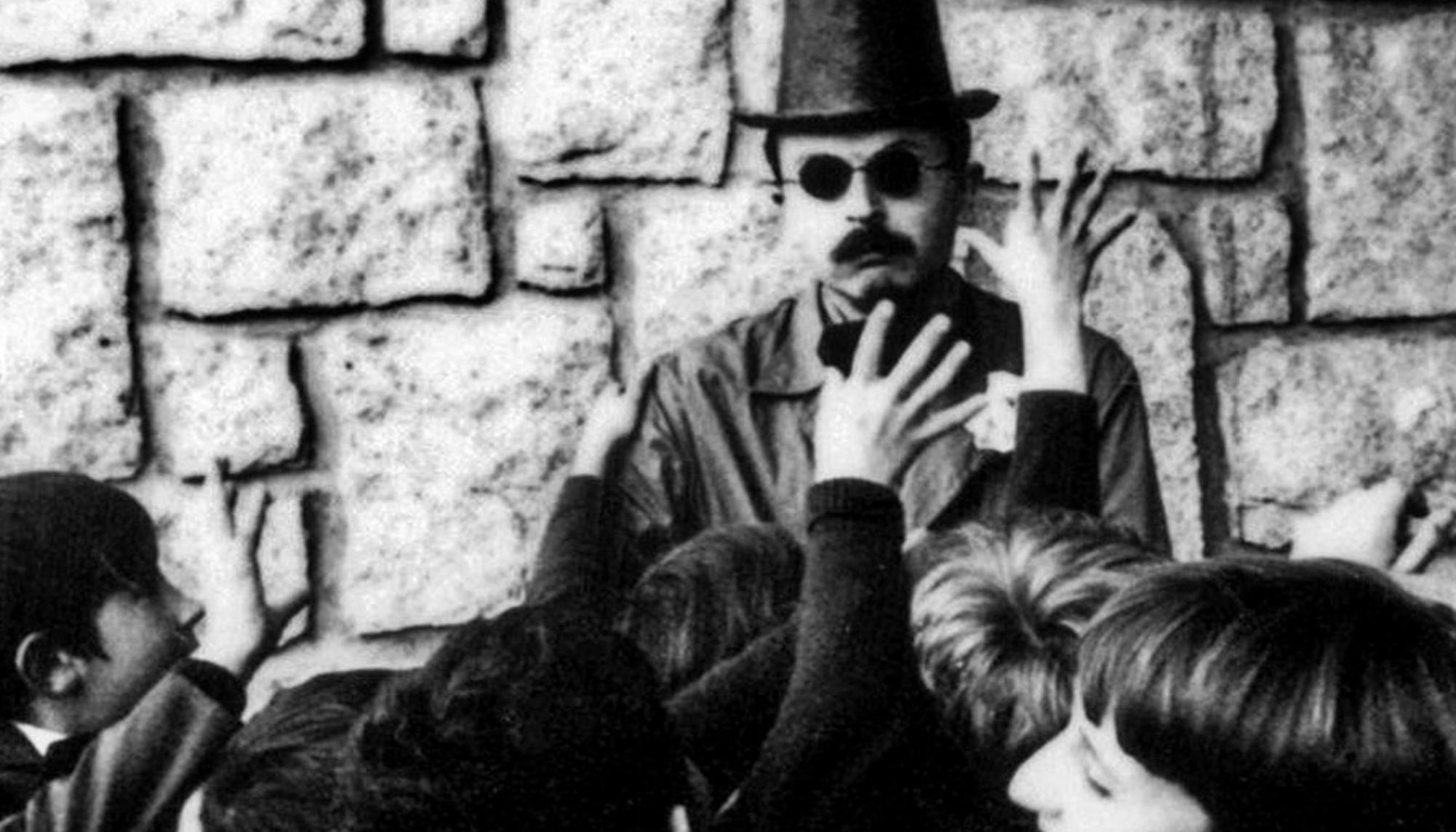 Jorge Rueda, mago en Salamanca en 1974