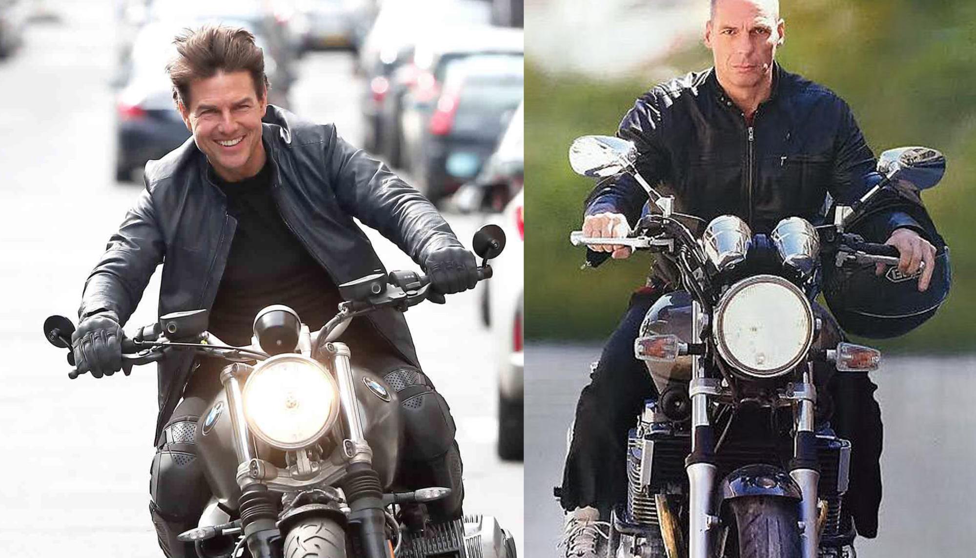 Varoufakis Tom Cruise moto