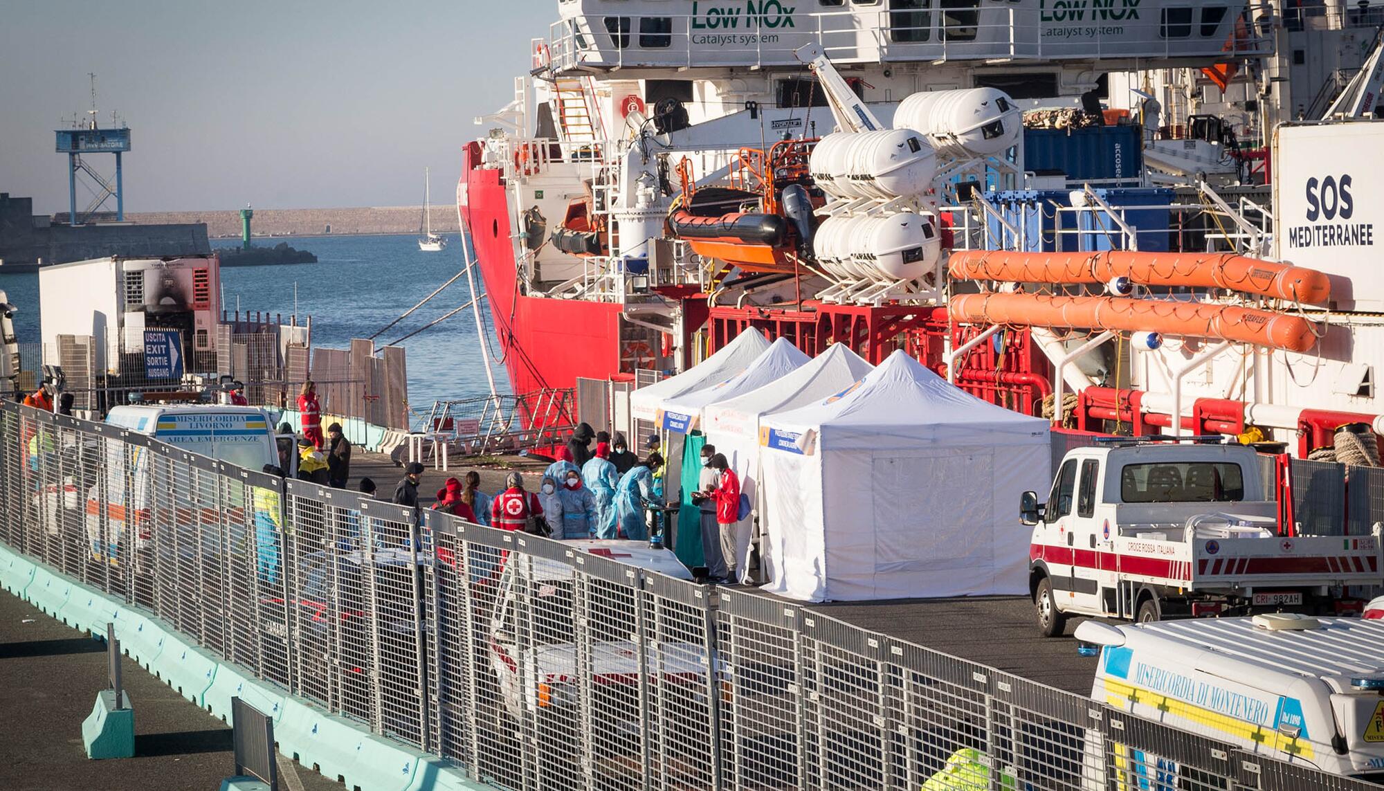 Rescate Migrantes Livorno  - 5