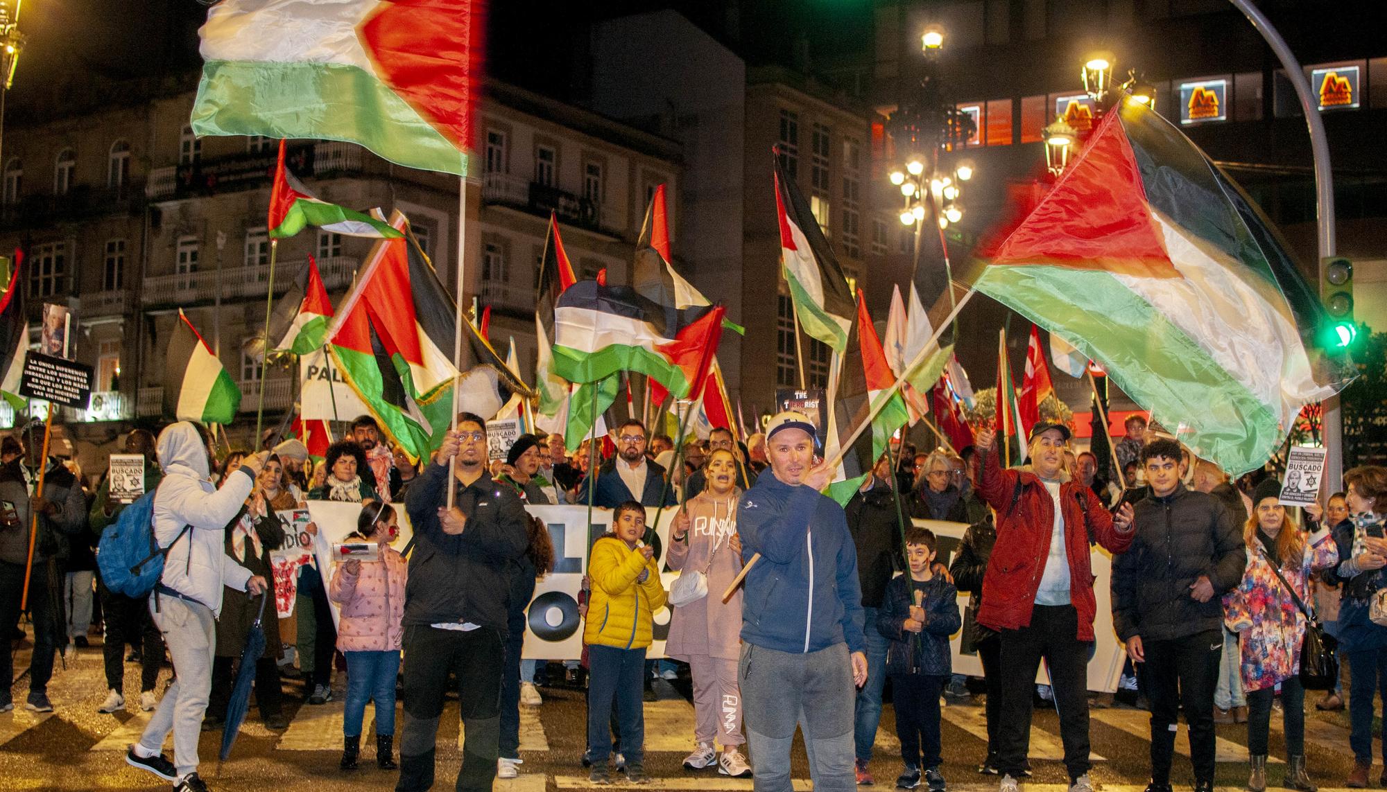 Manifestación palestina galiza 6 de novembro - 4