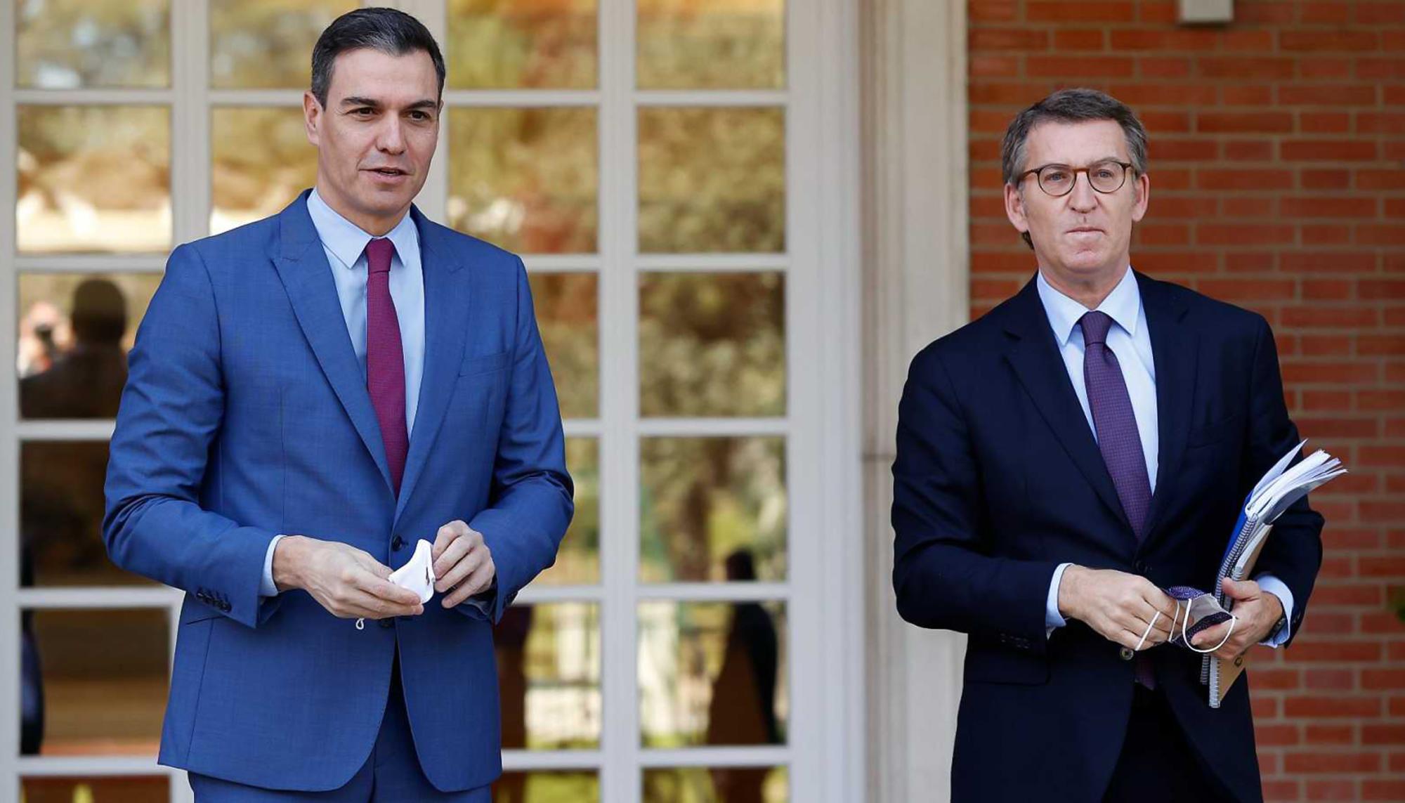 Sánchez Feijoo Moncloa