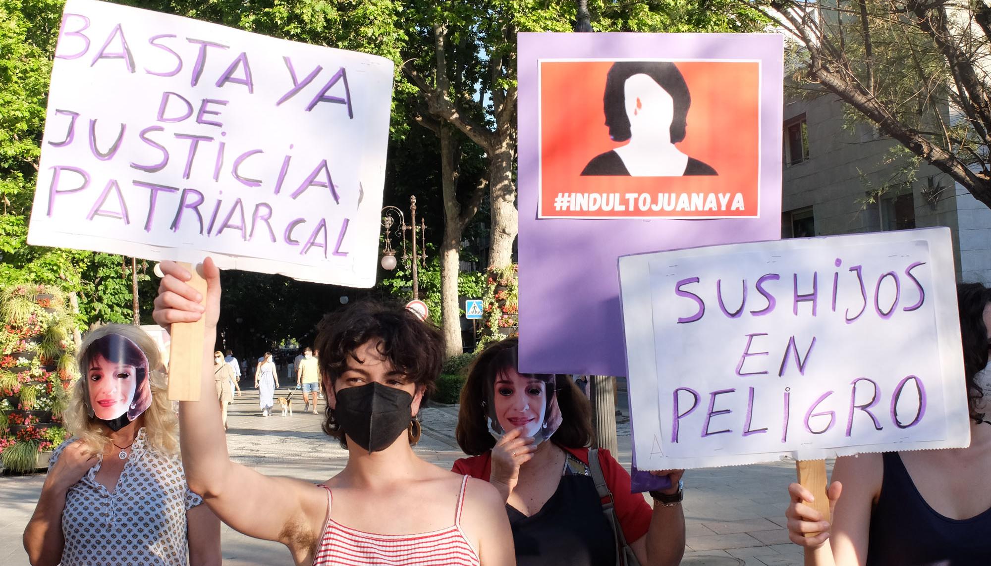 Manifestación por el indulto a Juana Rivas (Granada, 07/06/2021) - 8