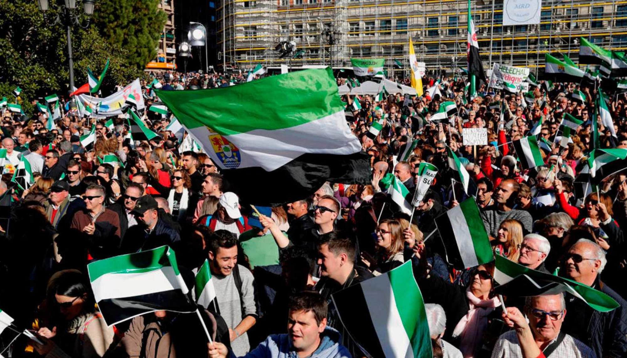 Extremadura manifestación en Madrid