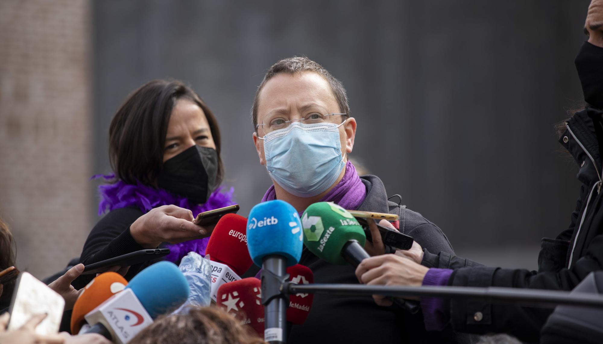 Rueda de prensa 8M Lavapies - 2