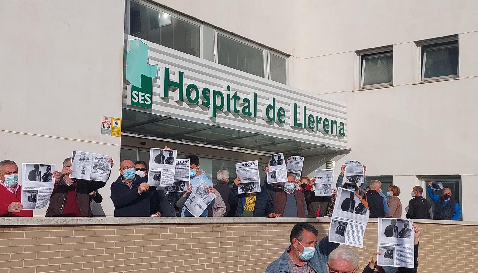 Hospital Llerena Movilización 2022