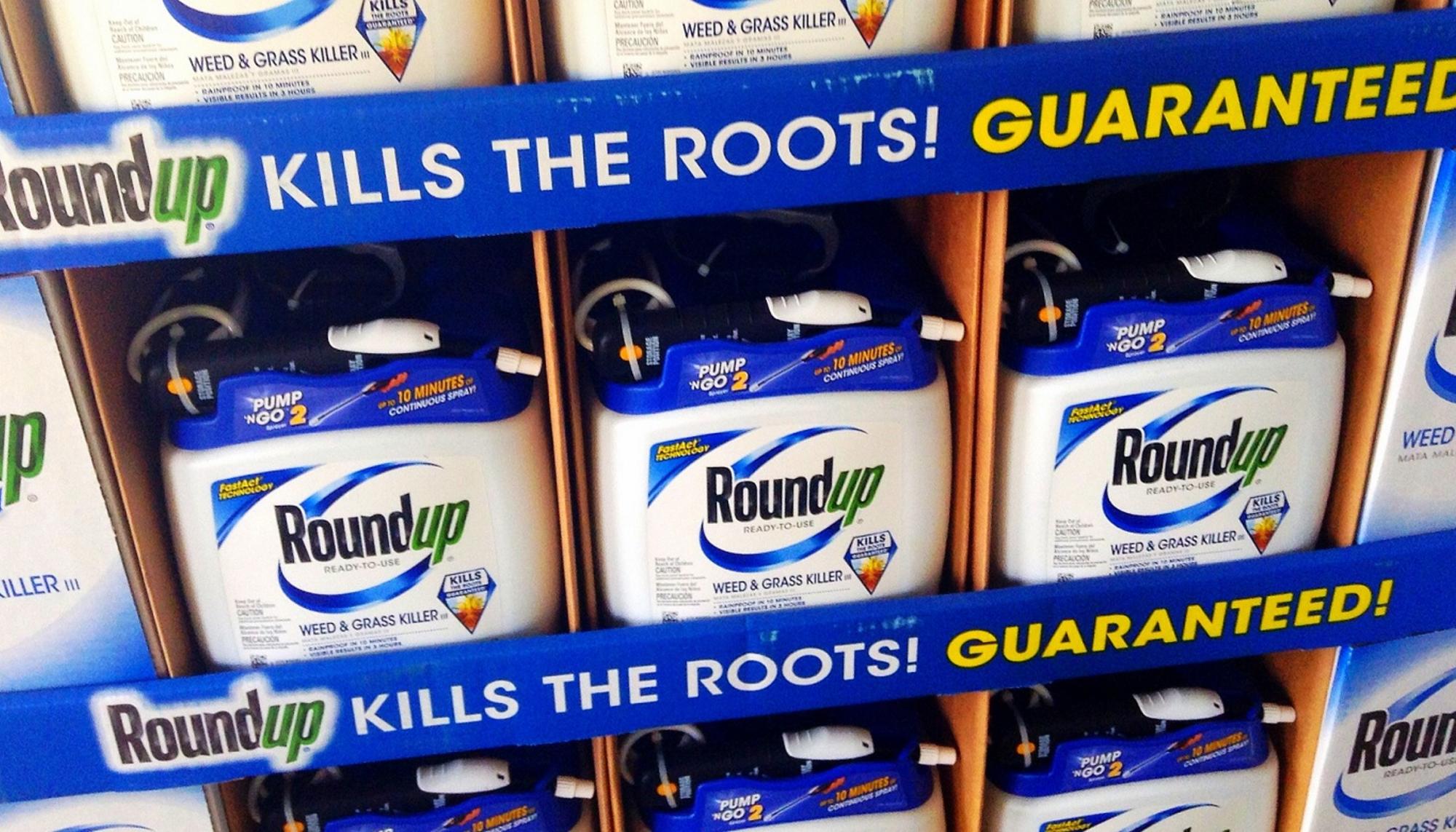 RoundUp de Monsanto glifosato