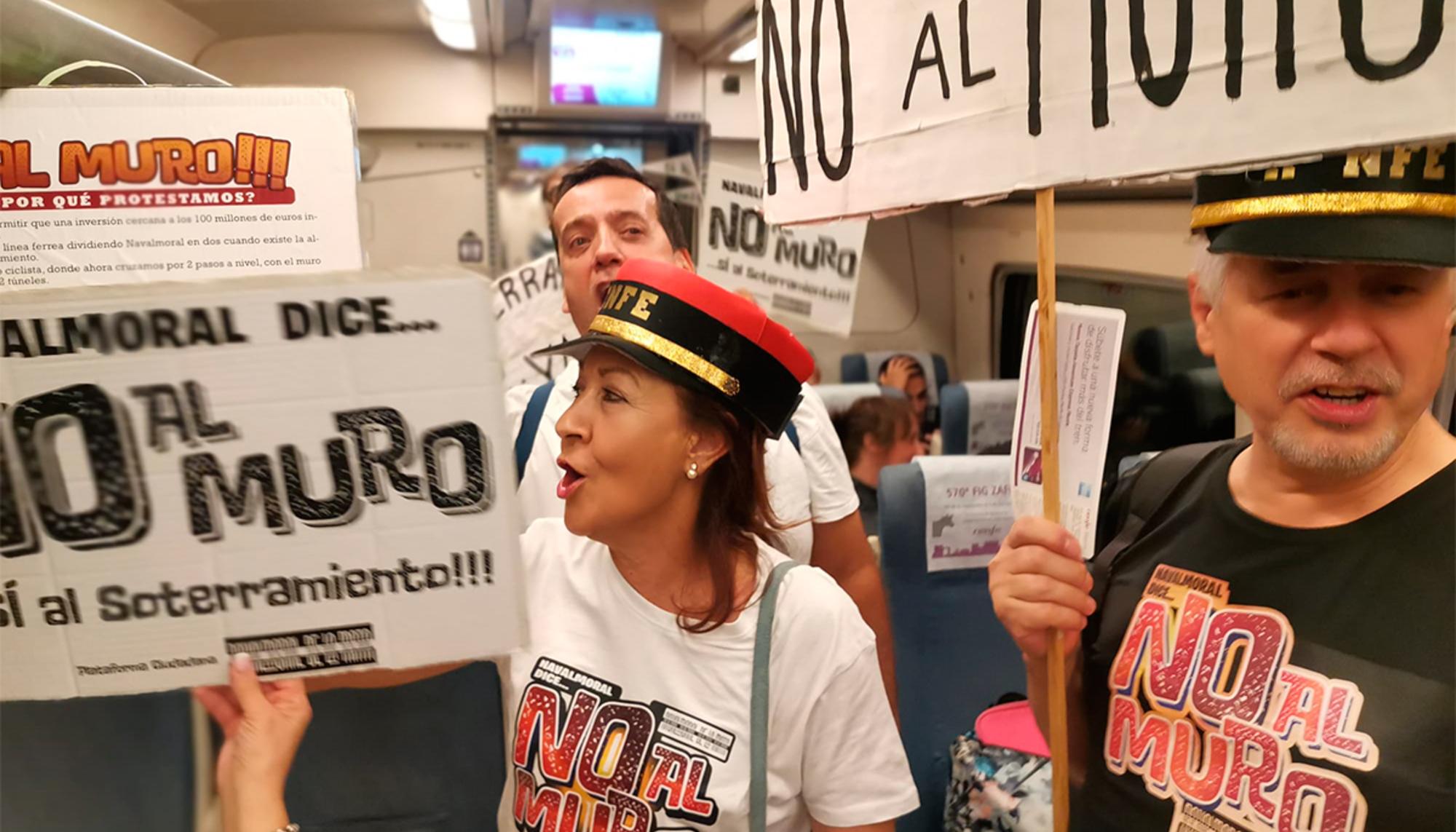 Ocupacion tren Navalmoral