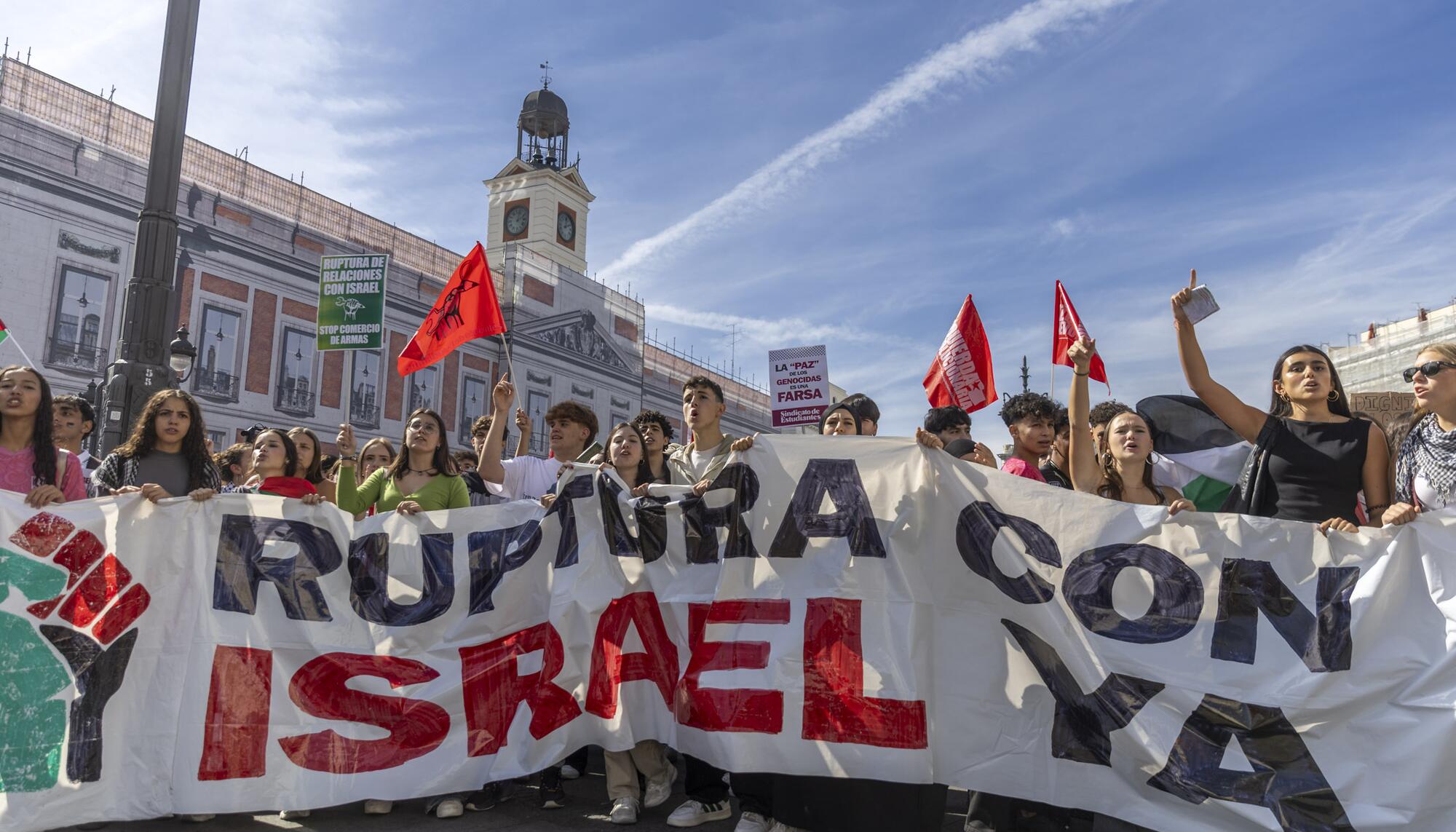 Concentración Huelga General Palestina Ministerio Exteriores Madrid 2025 - 14