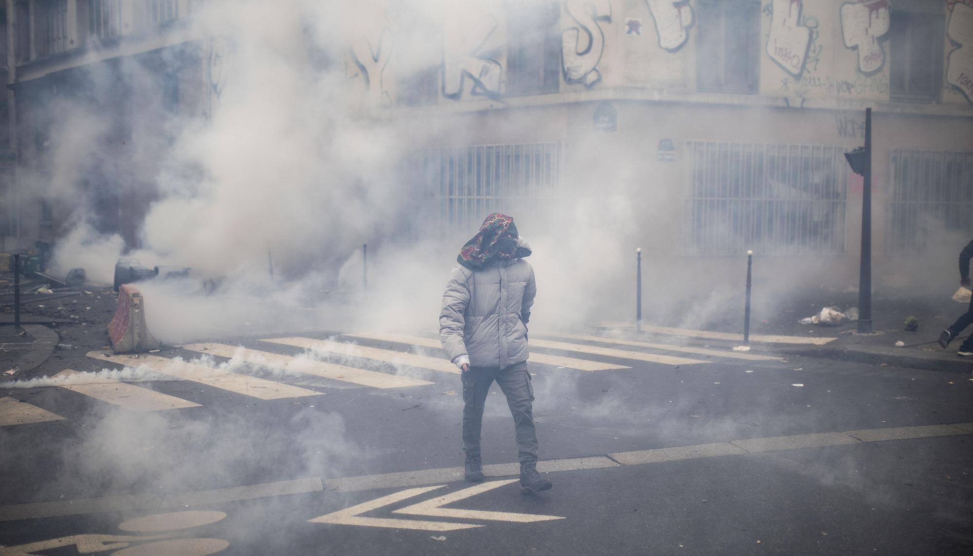 Kurdos disturbios Paris - 10