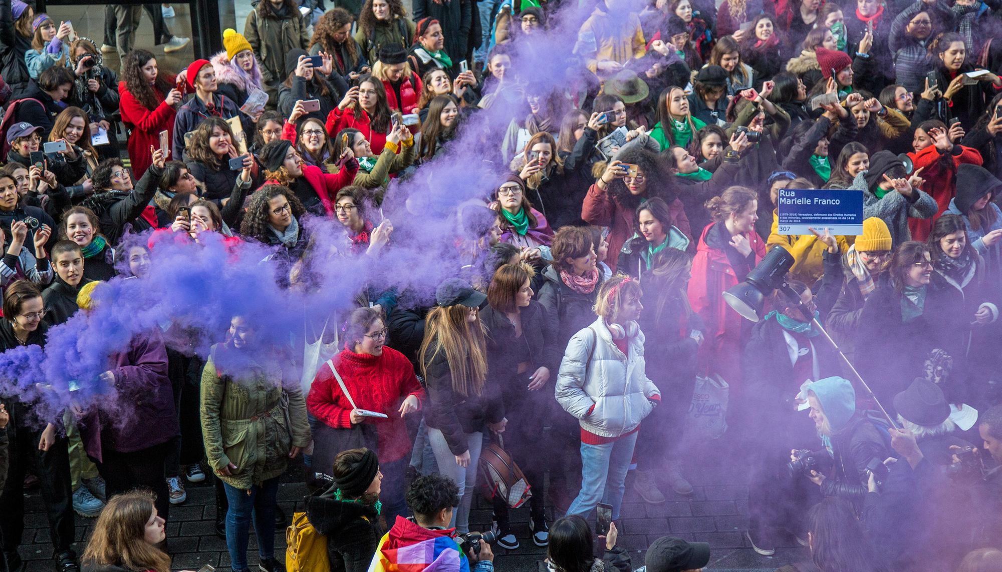 Manifestación del 8 de marzo en Londres 12