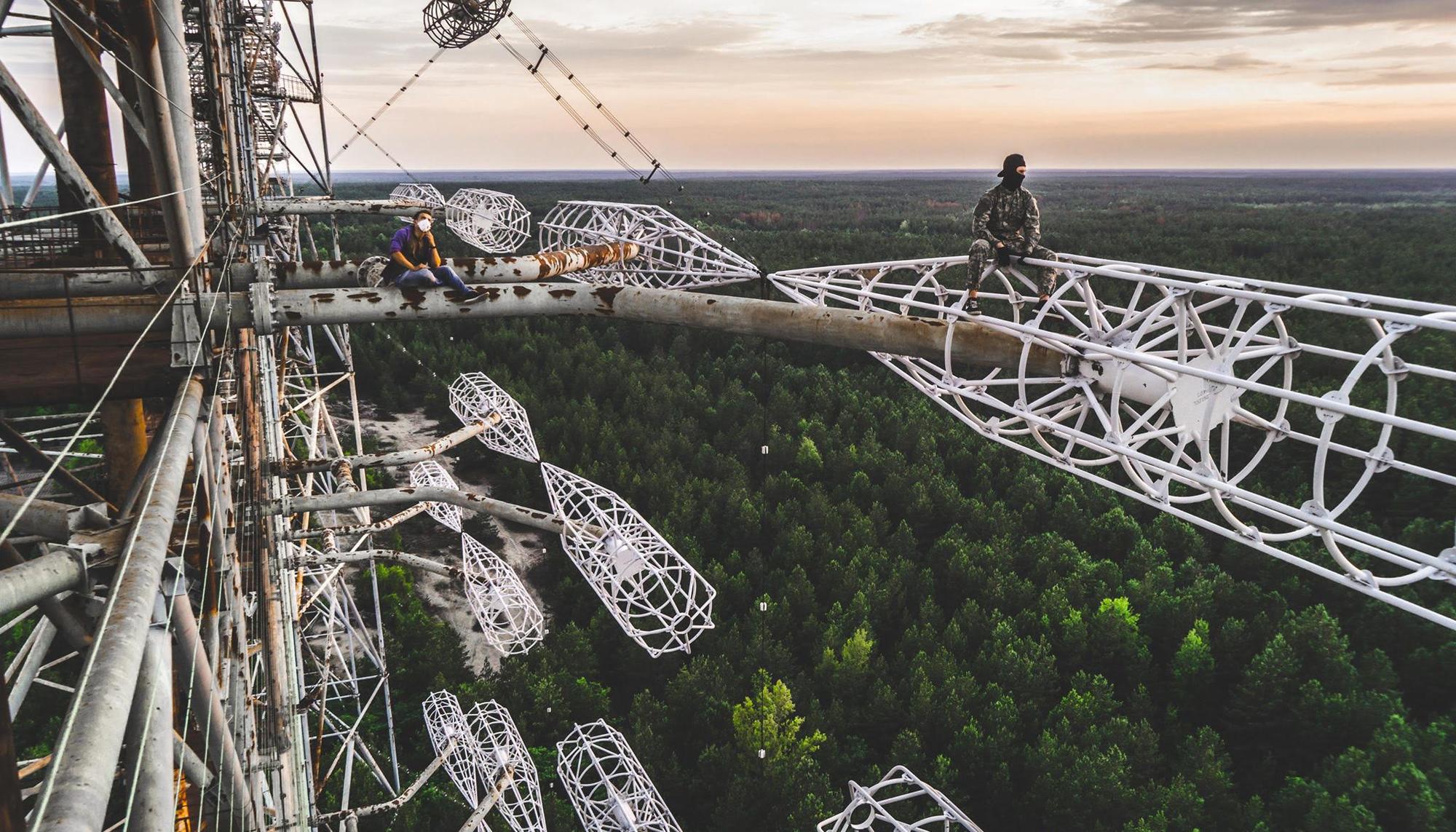 Stalkers en la Zona de Exclusión de Chernóbil. Imagen del documental 'Stalking Chernobyl'.