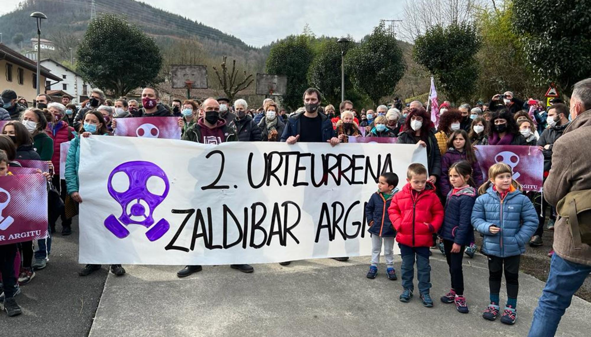 2º aniversario del derrumbe del vertedero de Zaldibar