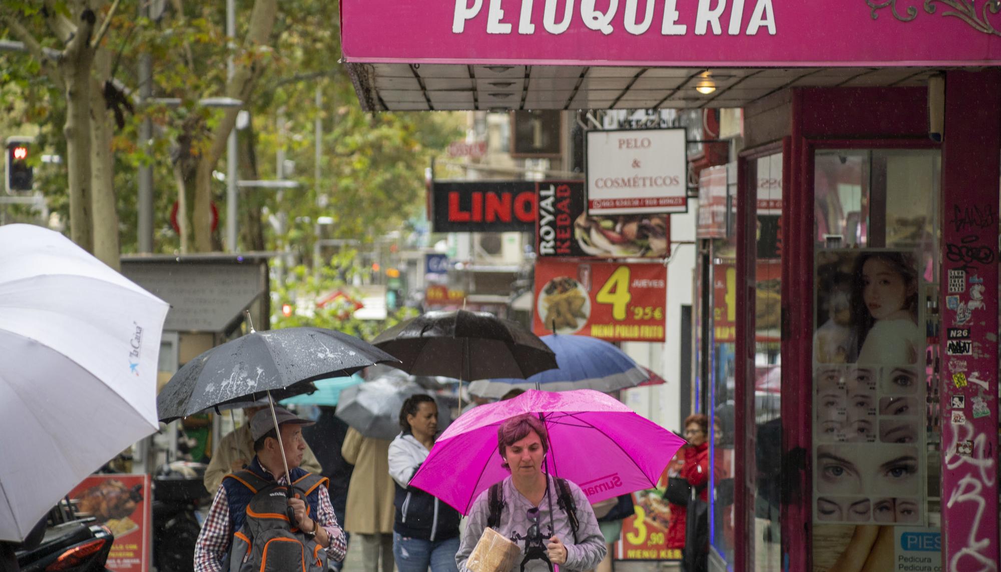 Lluvia en Madrid - 2