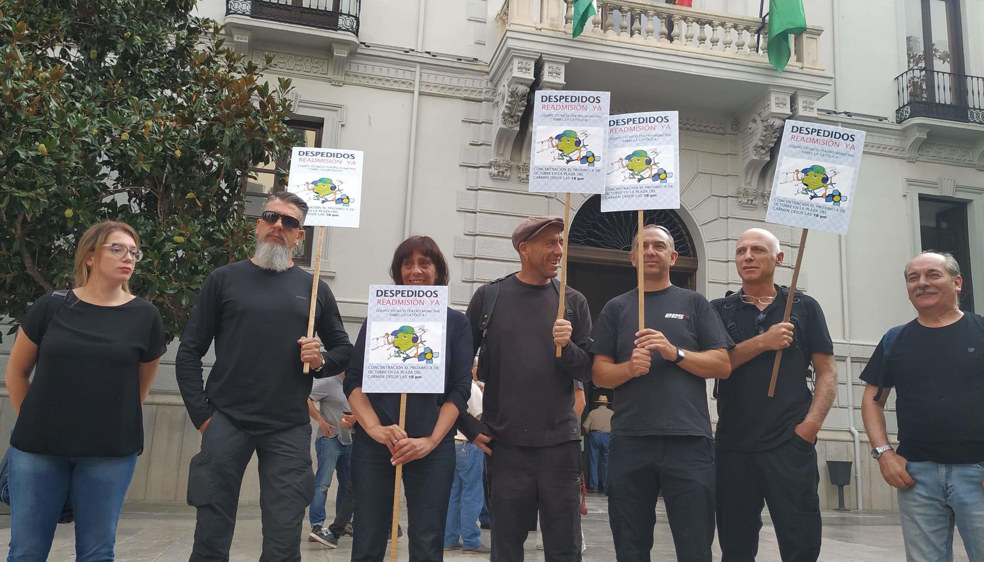 protestas teatro isabel catolica 1