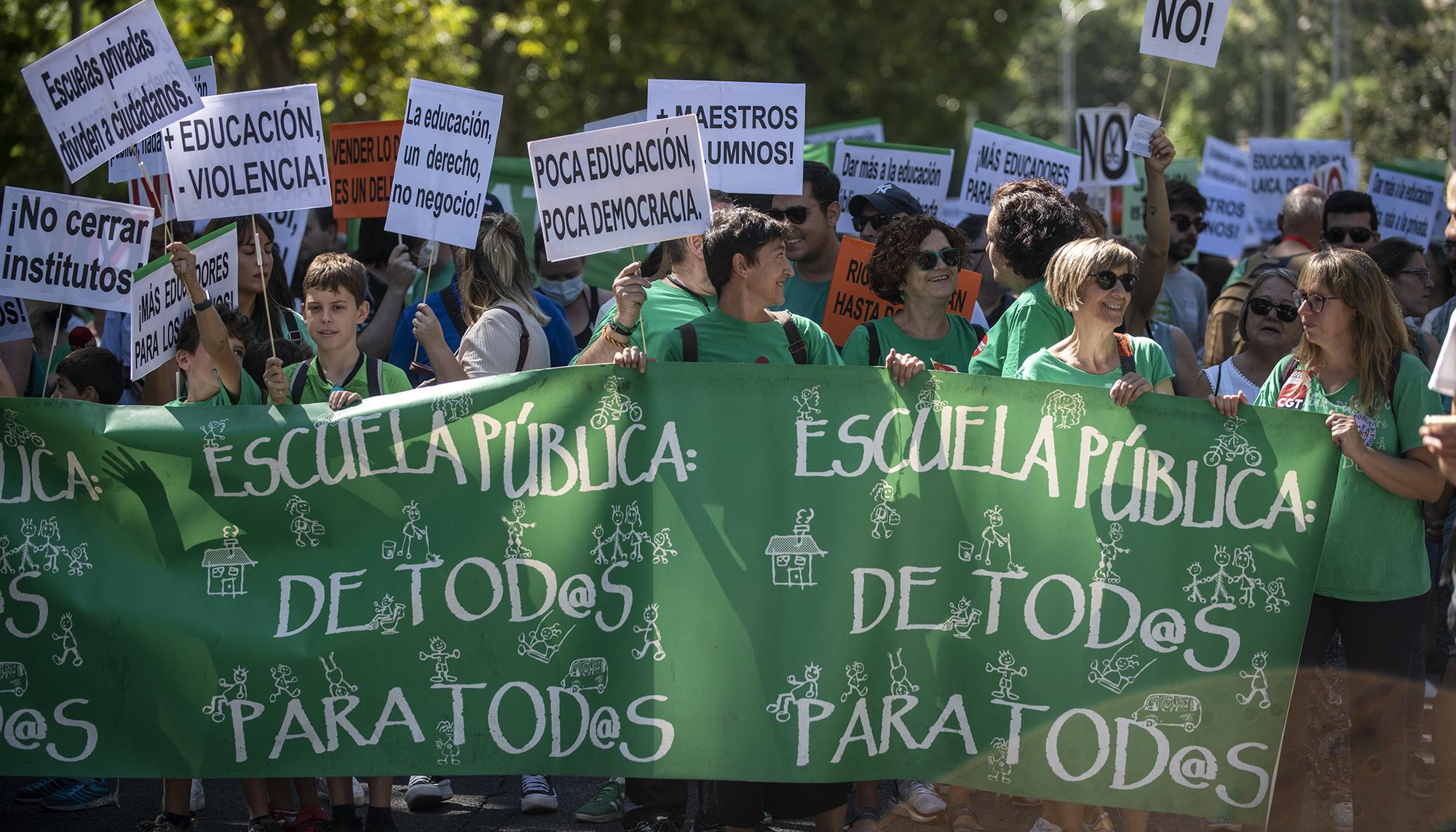 Marea Verde educación septiembre 2022 - 3