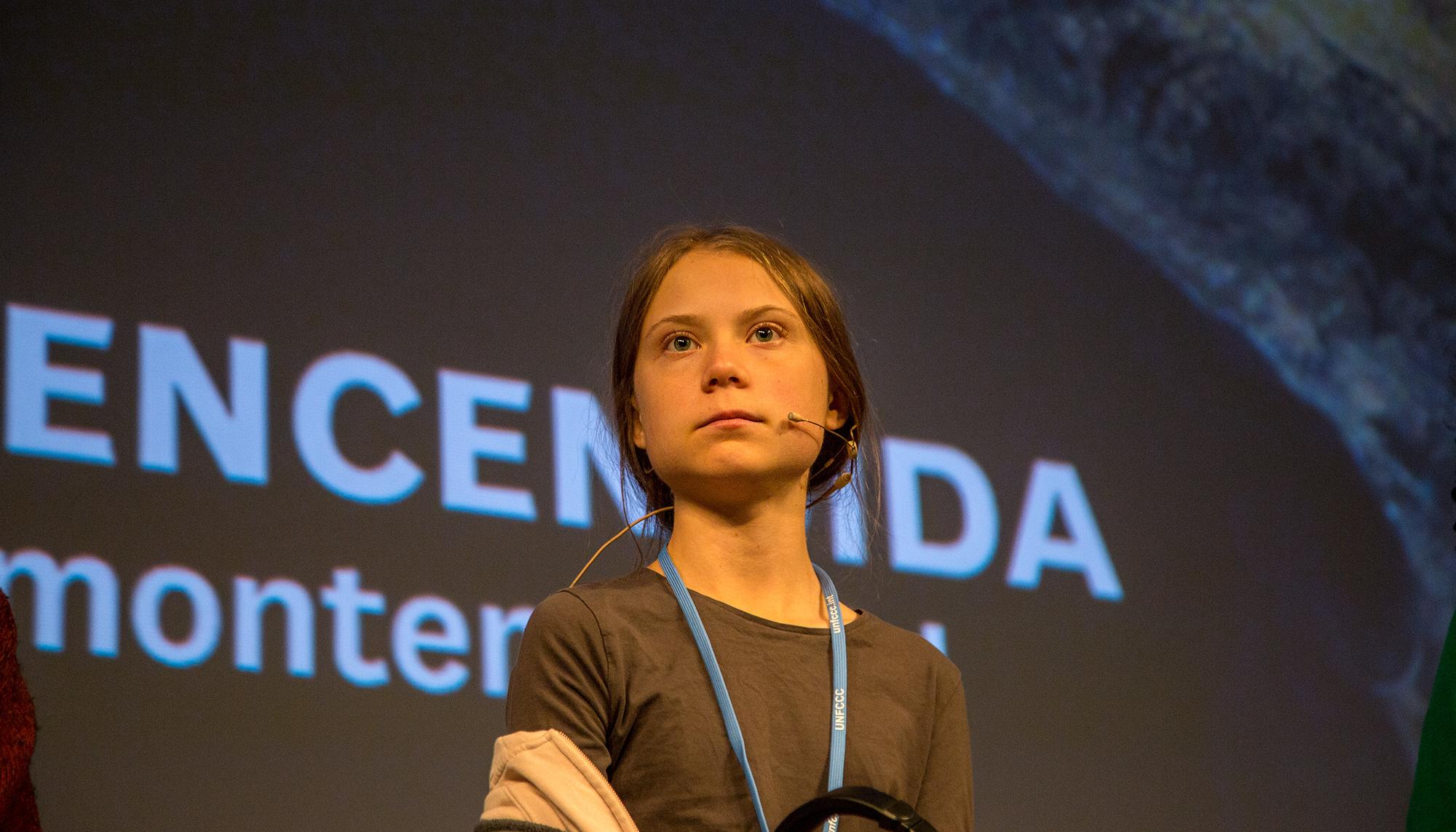 Greta Thunberg en Madrid