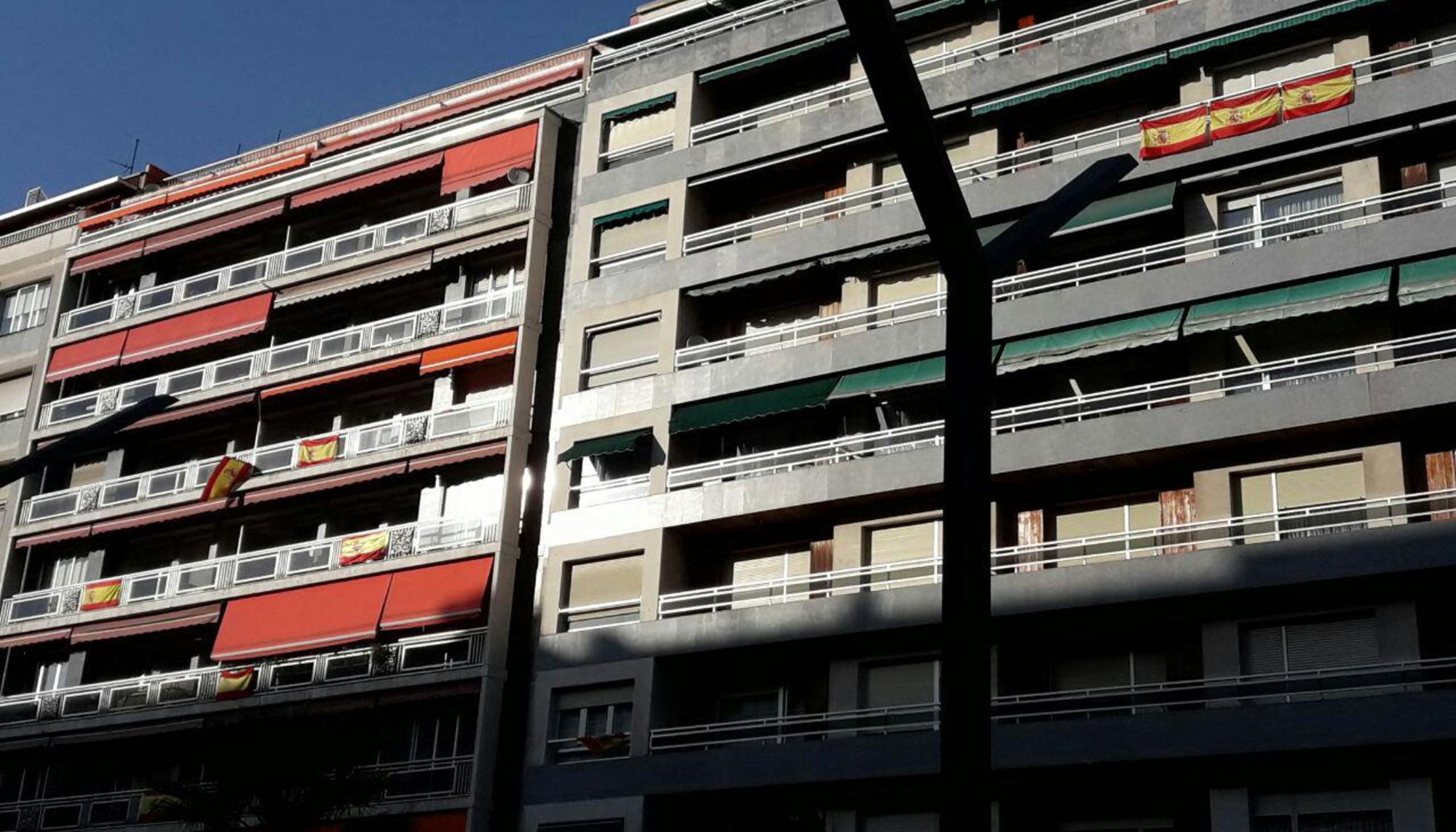 Banderas españolas Logroño