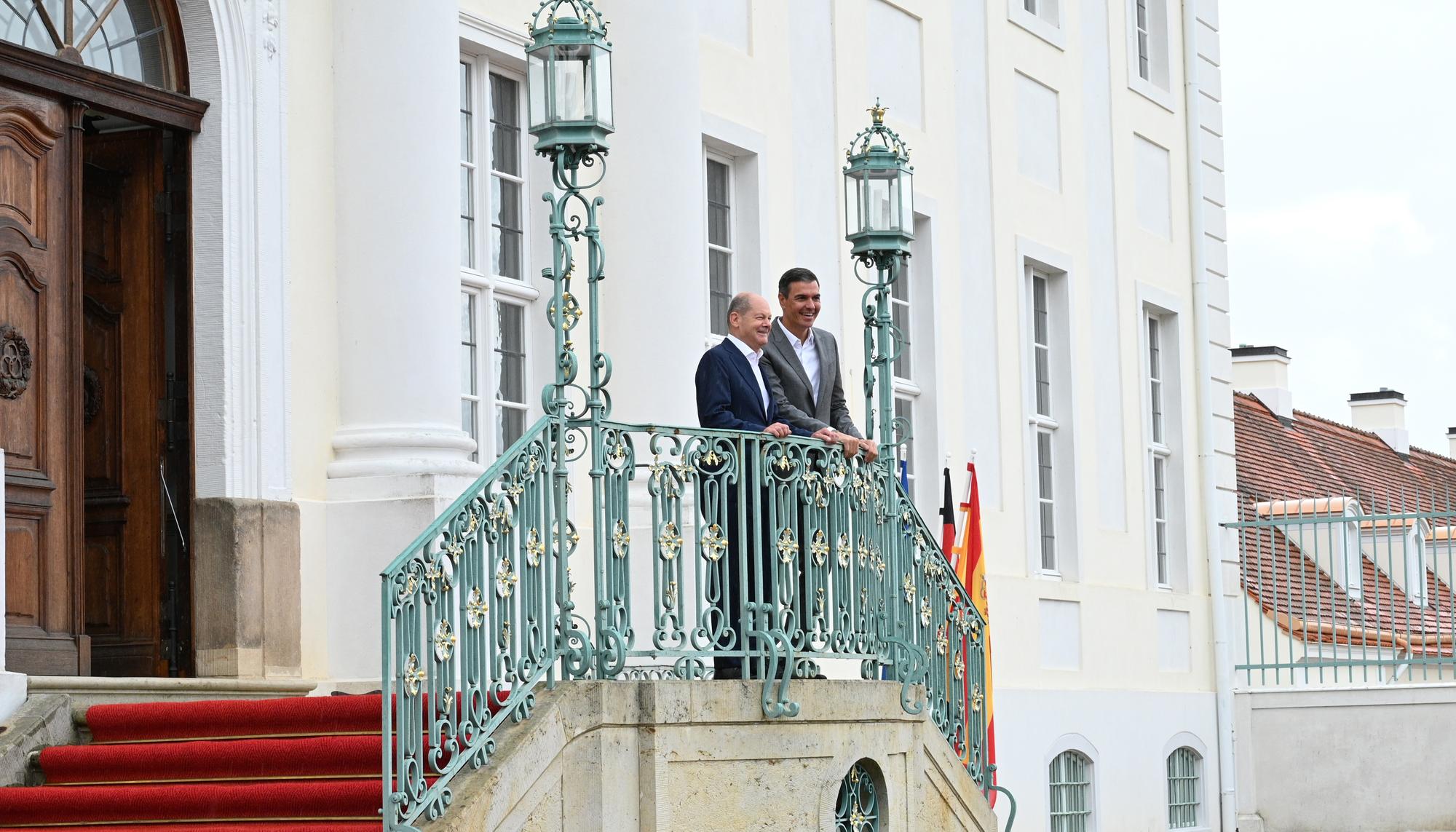 Pedro Sánchez en Alemania 1