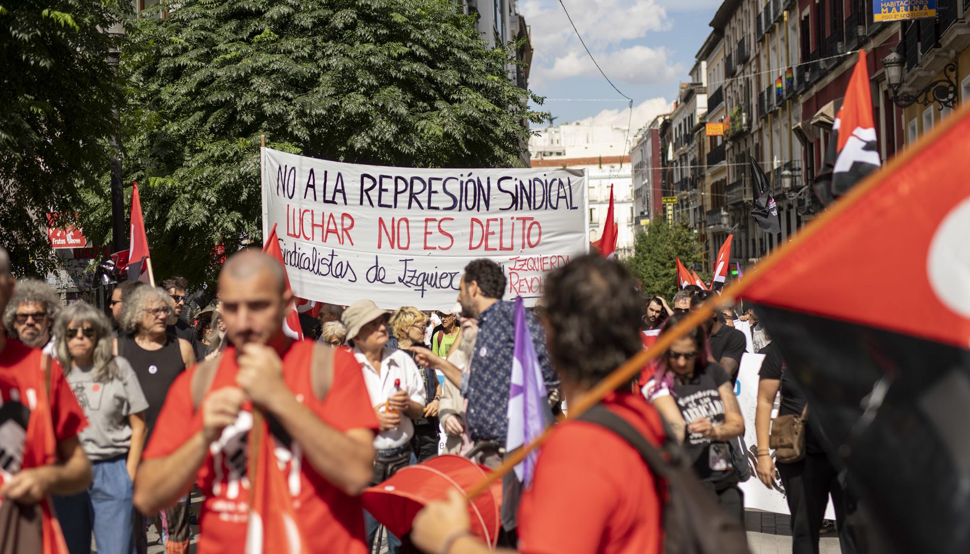 Manifestacion solidaridad La Suiza - 16