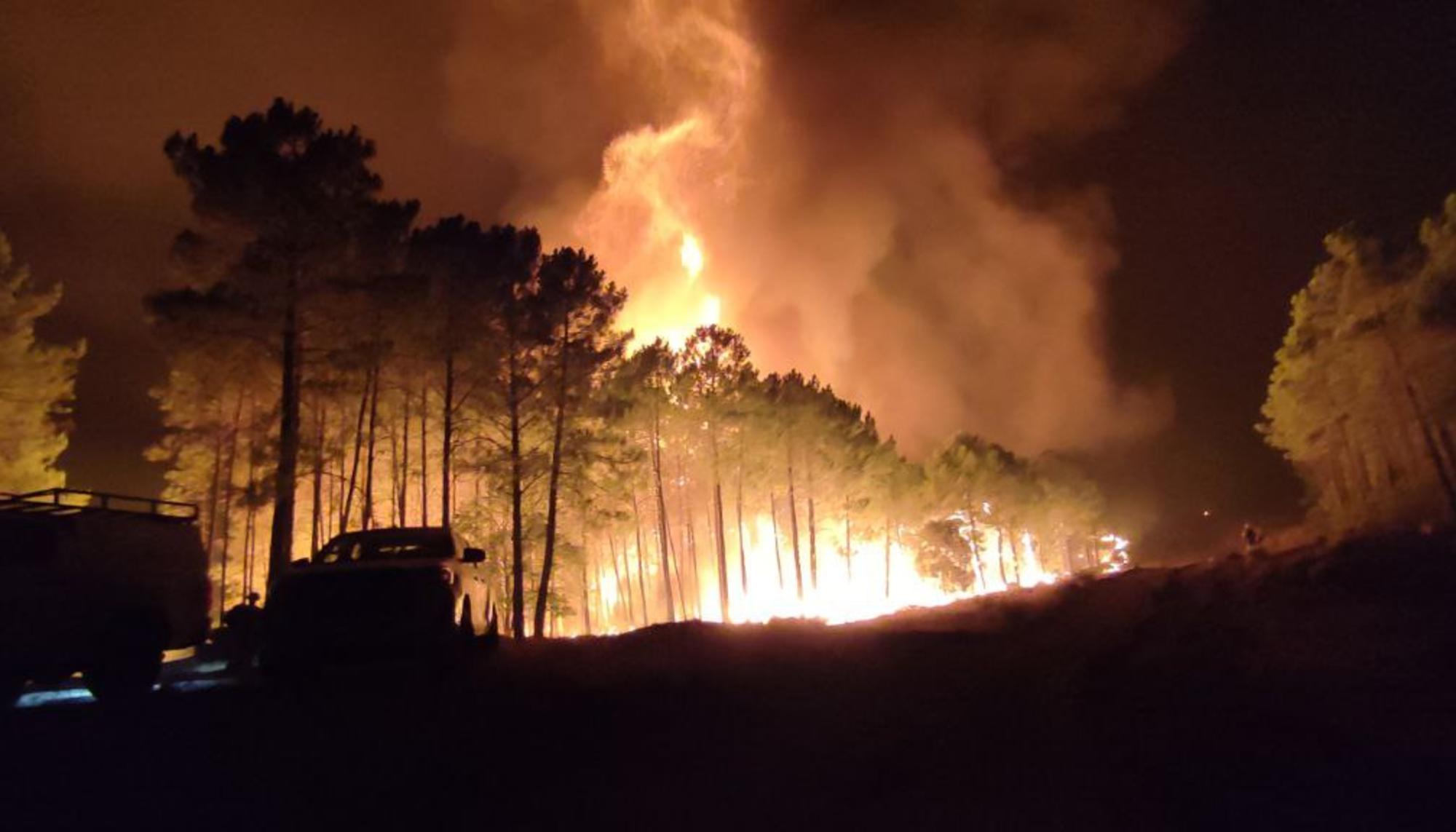 Incendio Santa Cruz del Valle