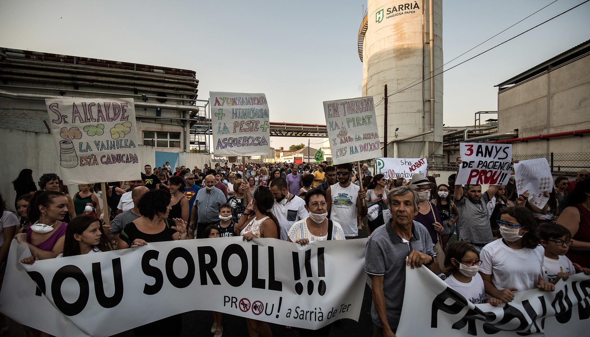 La papelera que no quieren los vecinos de Sarrià de Ter II