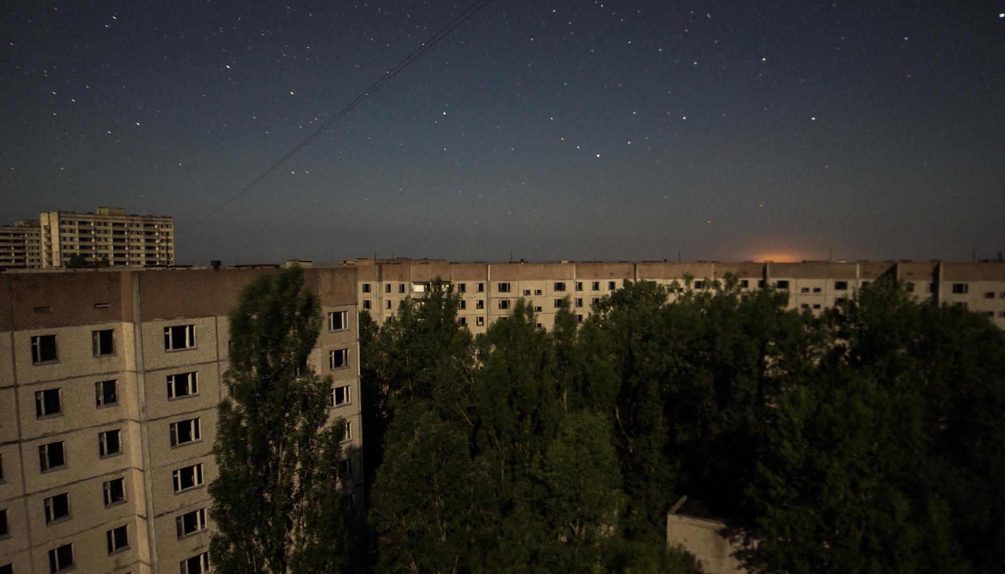Prípiat, en la Zona de Exclusión de Chernóbil. Imagen del documental 'Stalking Chernobyl'.