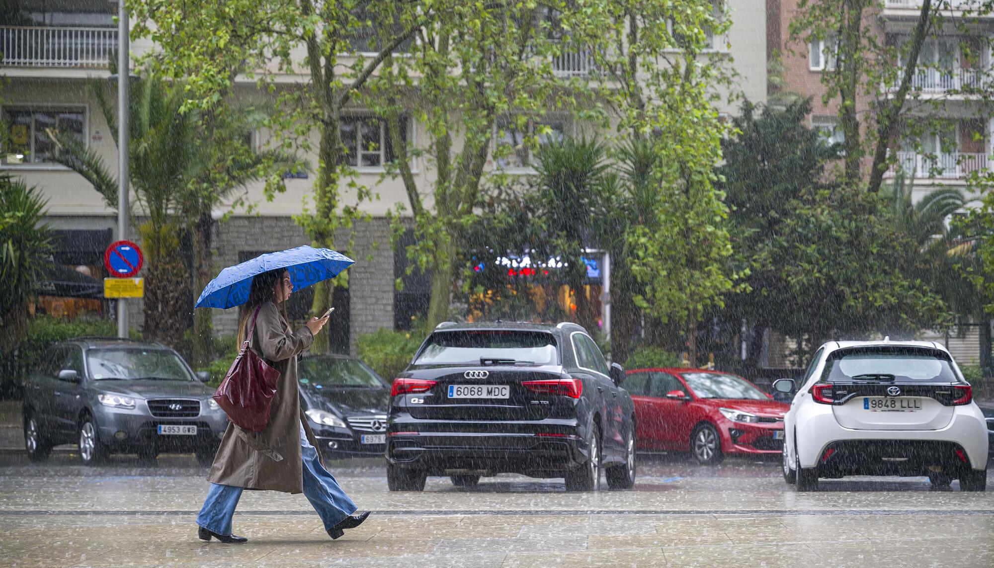 Lluvia Madrid 25 - 2
