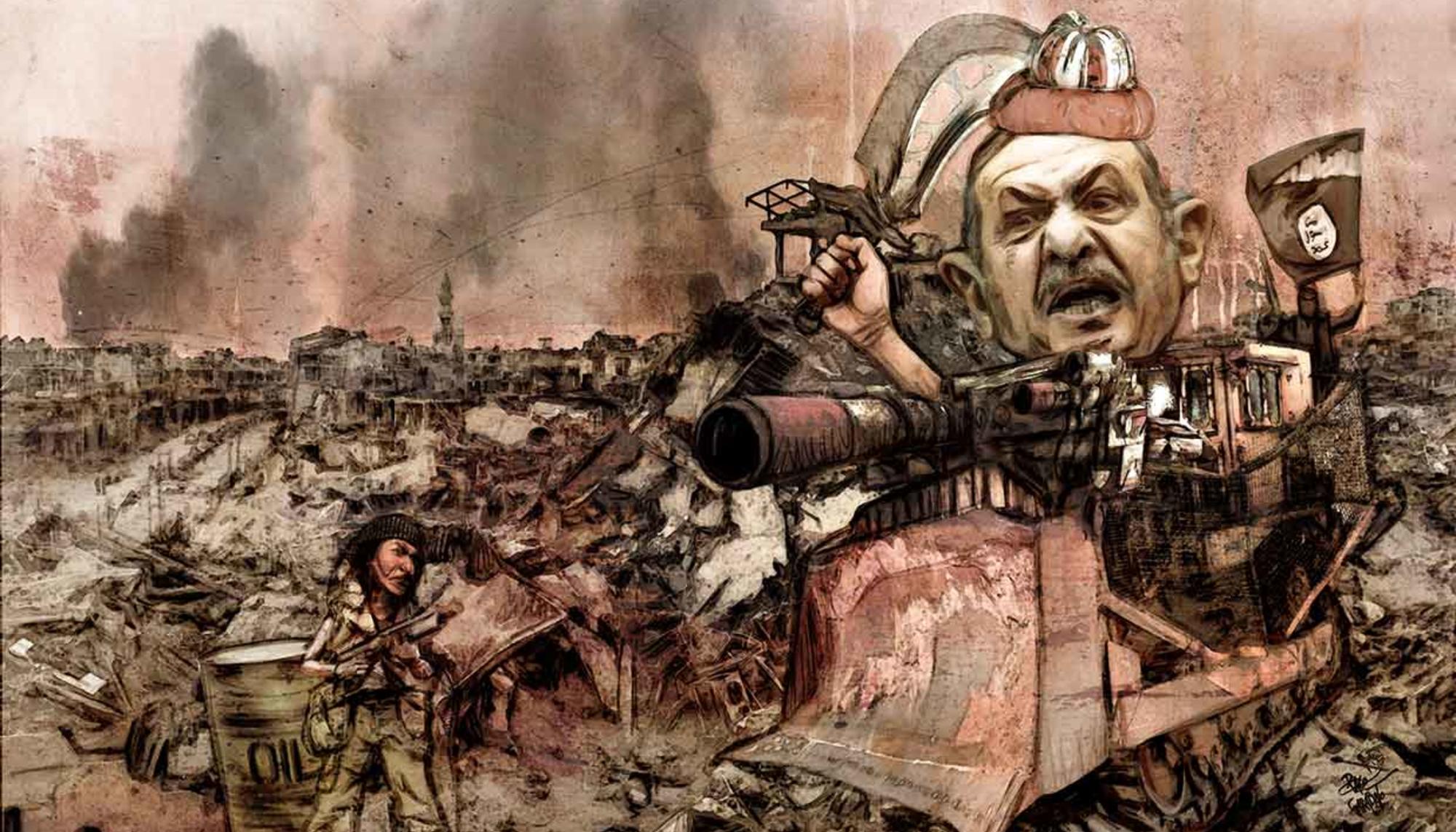 Erdogan ataca a los kurdos en Rojava