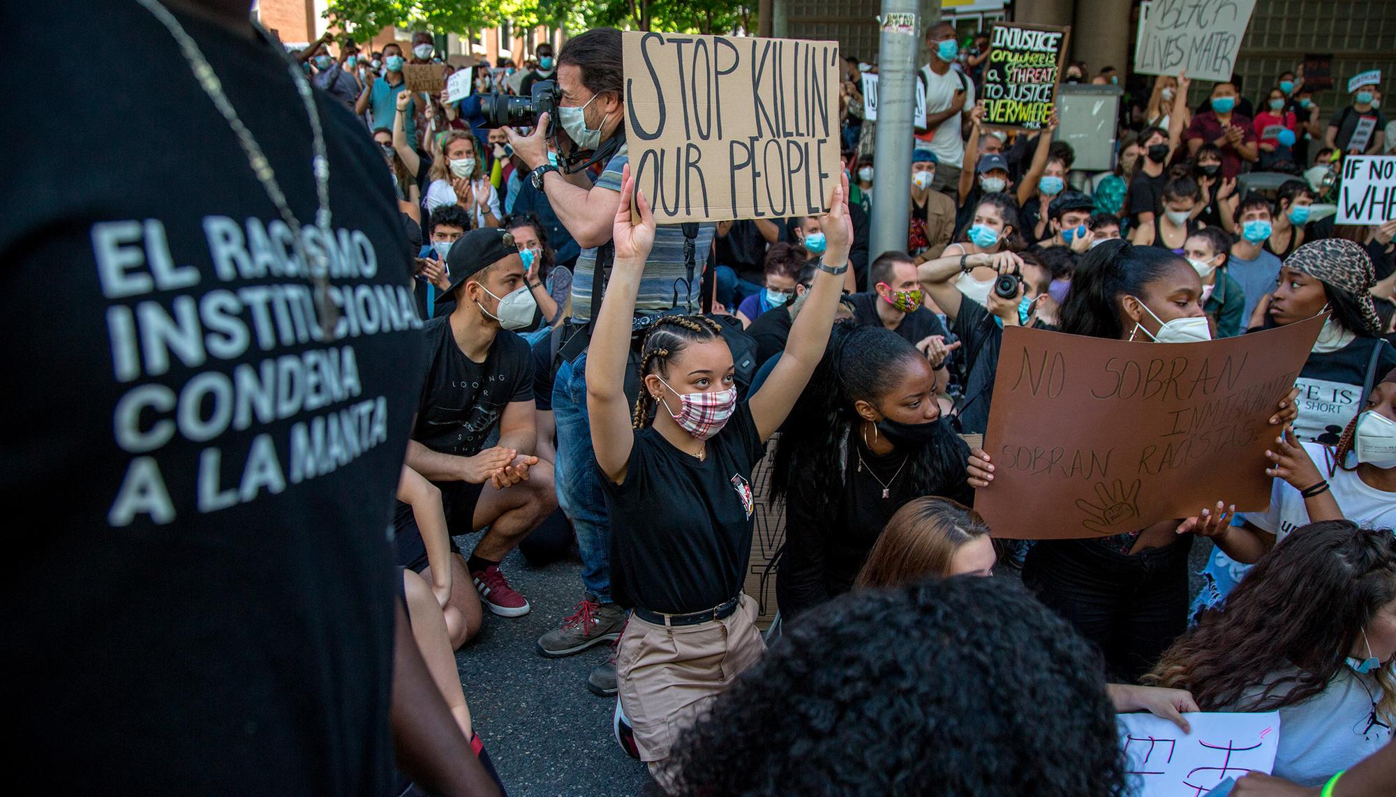 #BlackLivesMatter Madrid 2