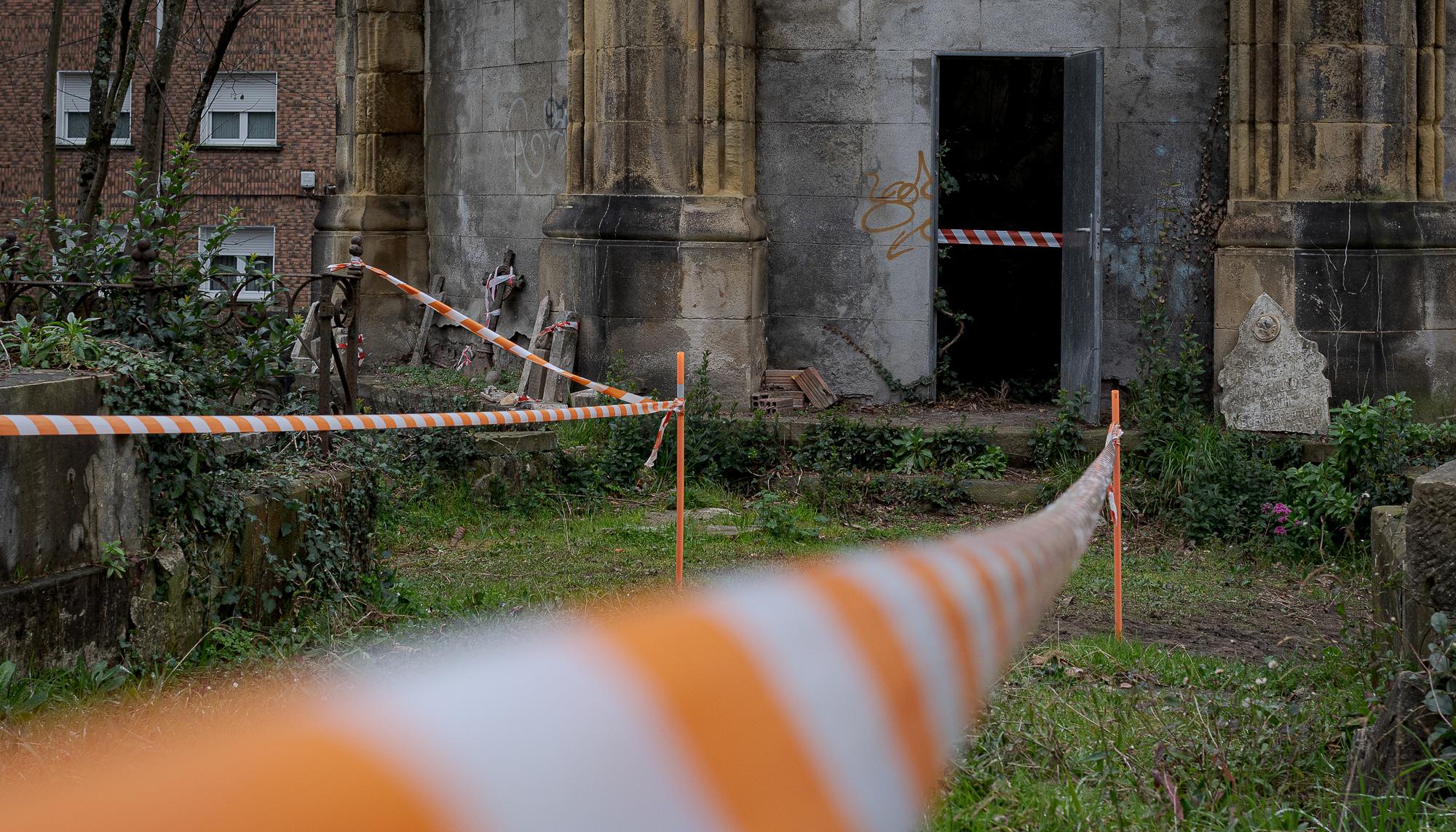 Exhumación en el cementerio de Begoña 9