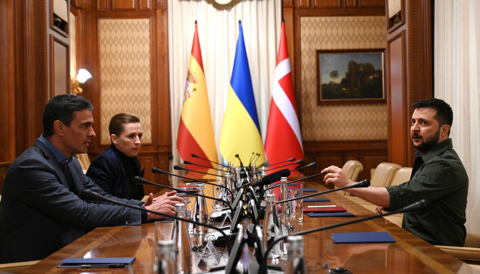 Pedro Sánchez Volodímir Zelenski - 2