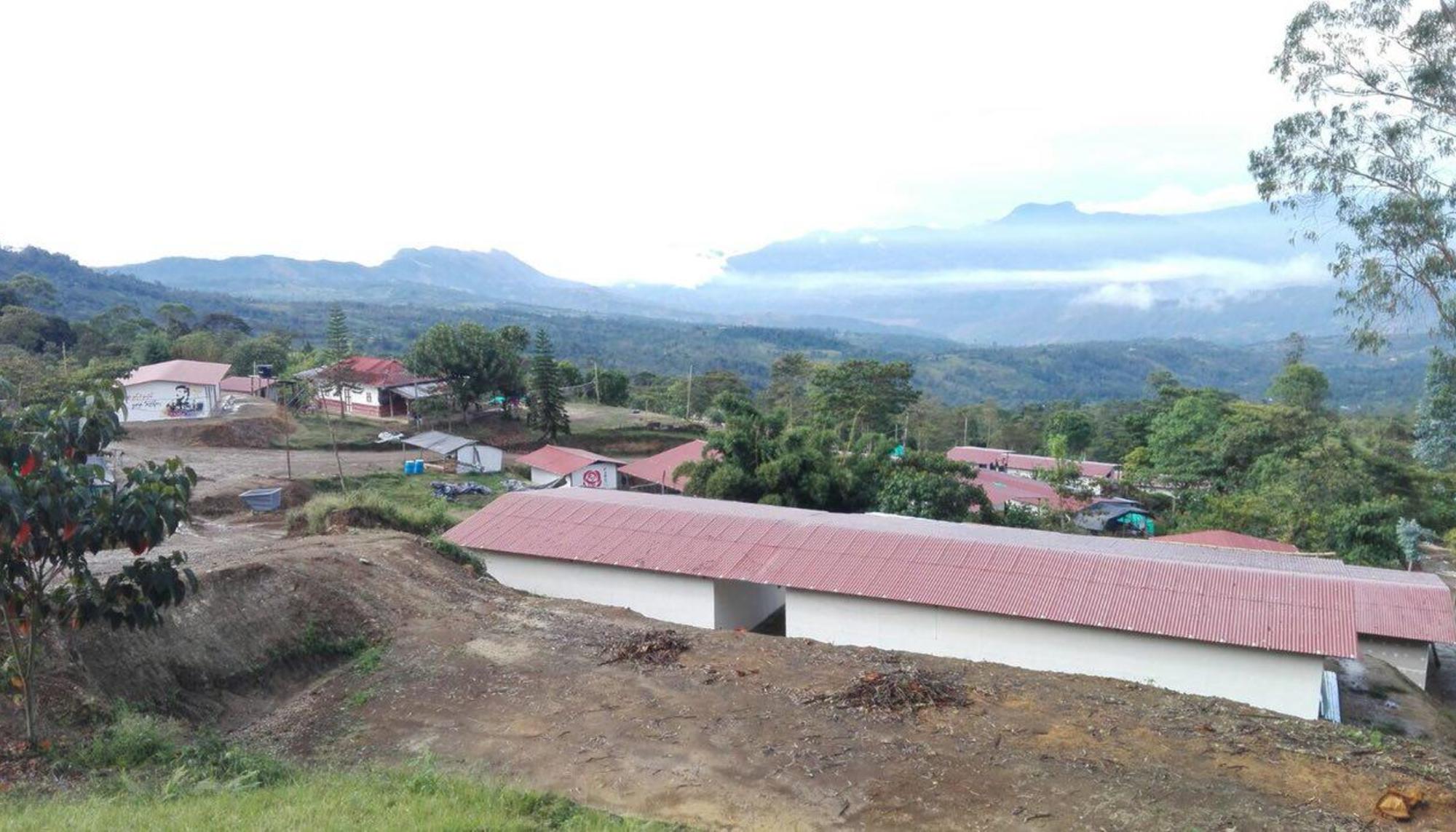 El barrio Brisas de Paz, en el espacio territorial de Icononzo (Colombia)