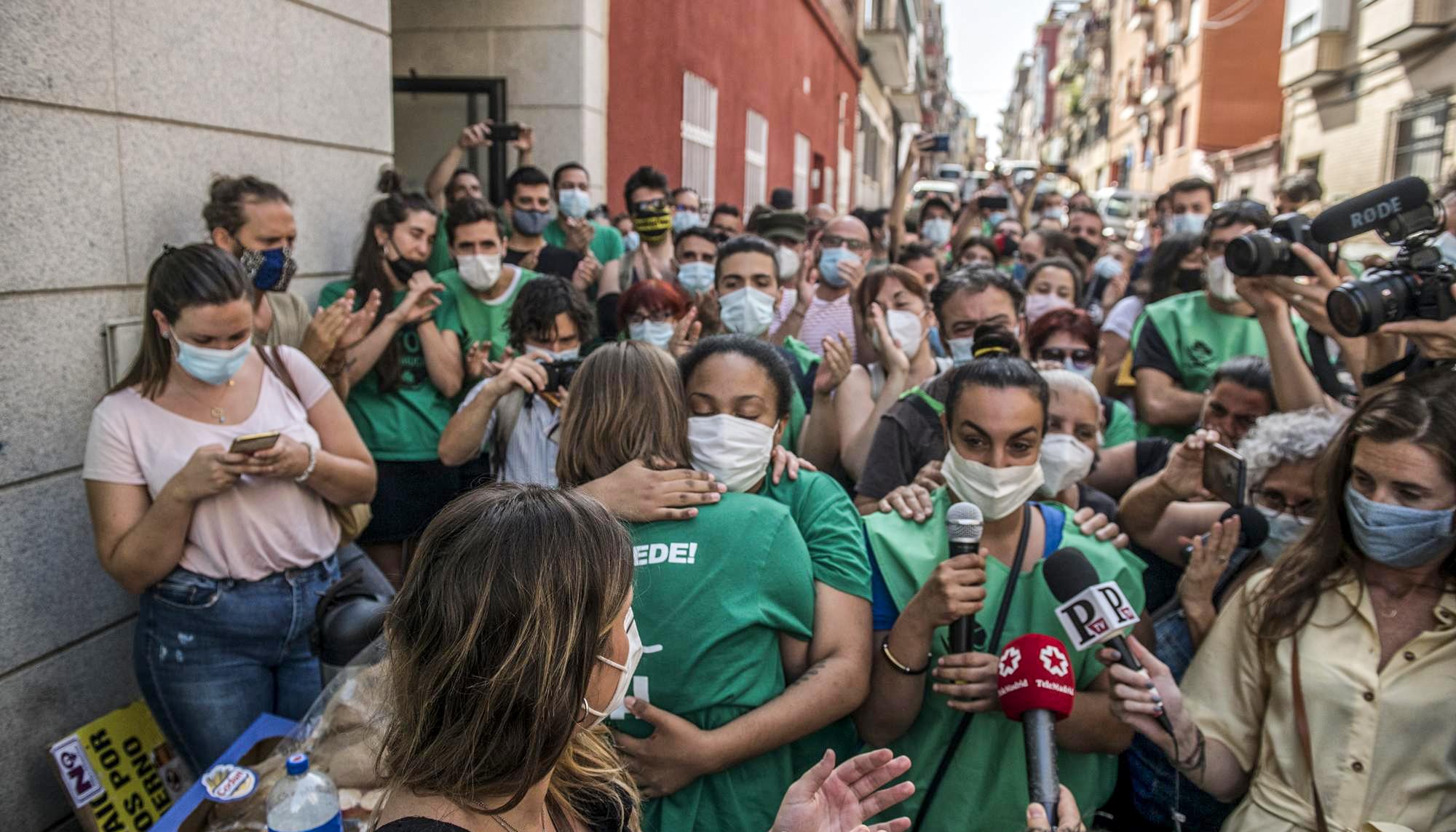 Desahucio parado en callejo 13, Vallecas - 14