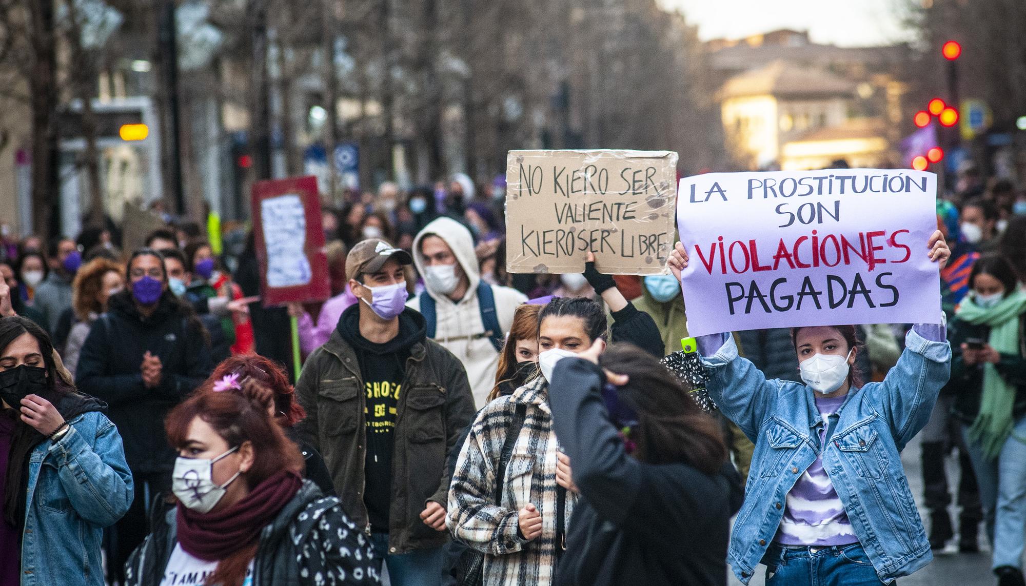 Manifestaciones y concentraciones en Andalucía por motivo del 8M - 4