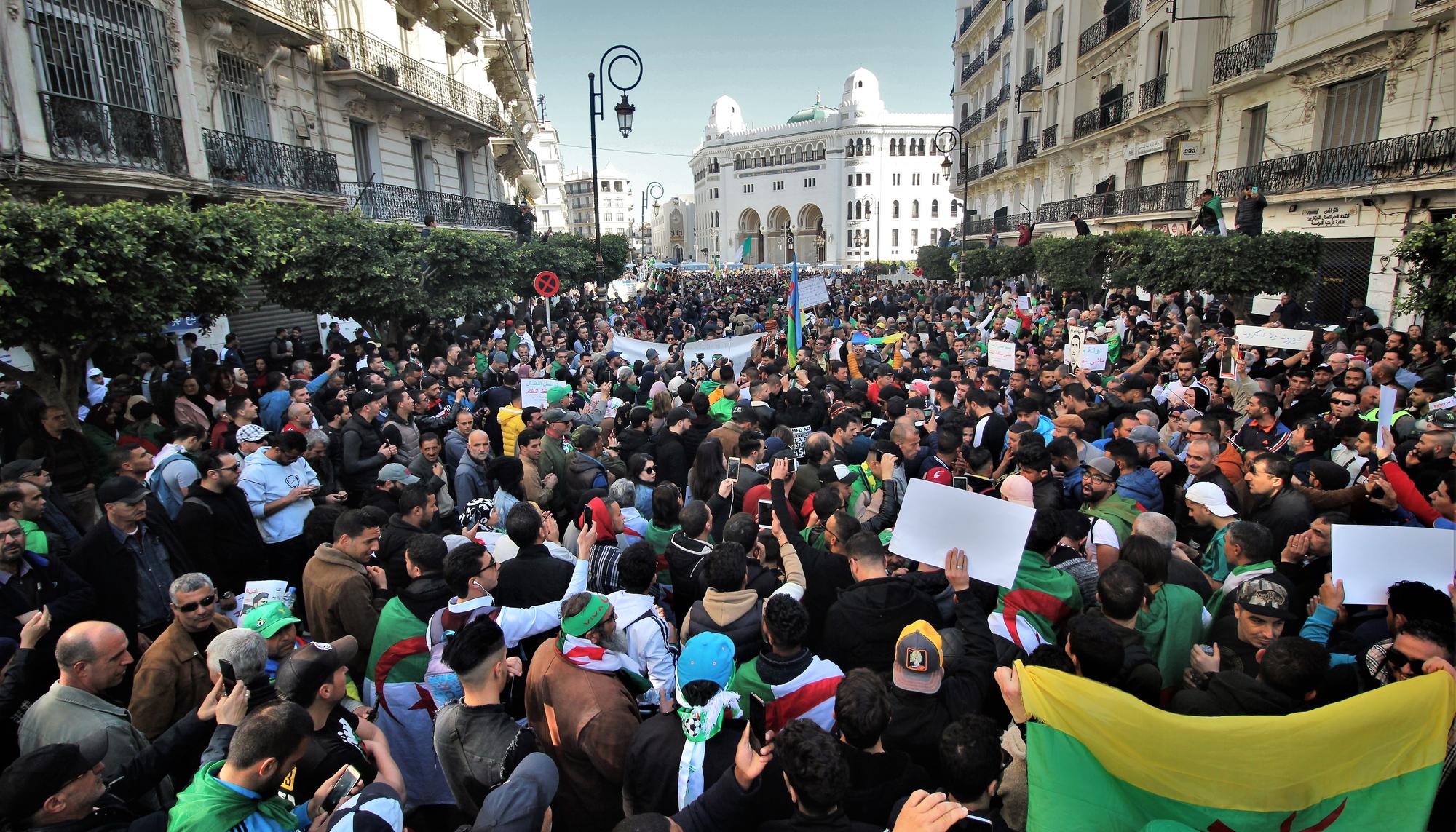 Aniversario Hirak Argelia 1