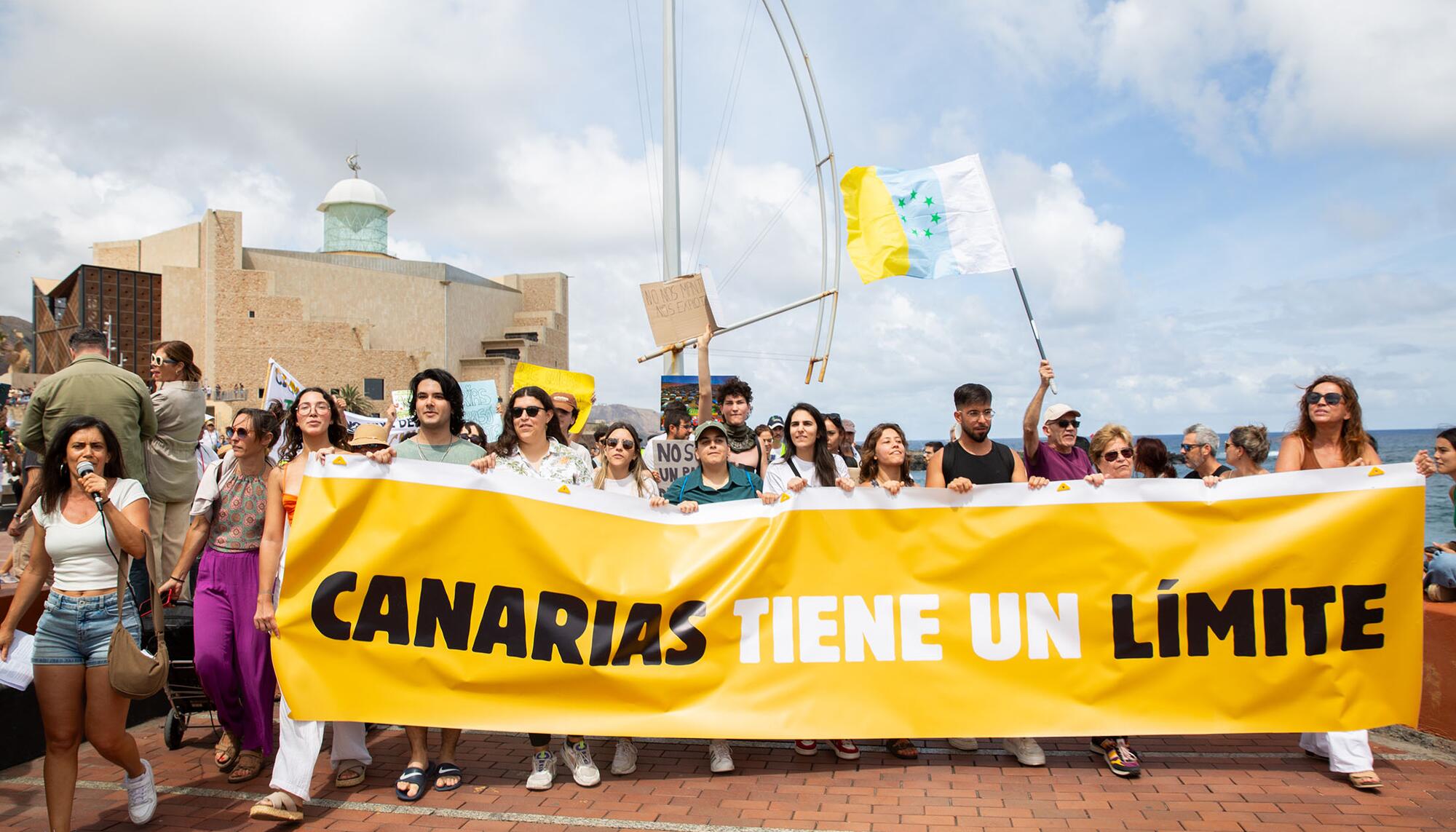 Manifestación Canarias se agota - 6