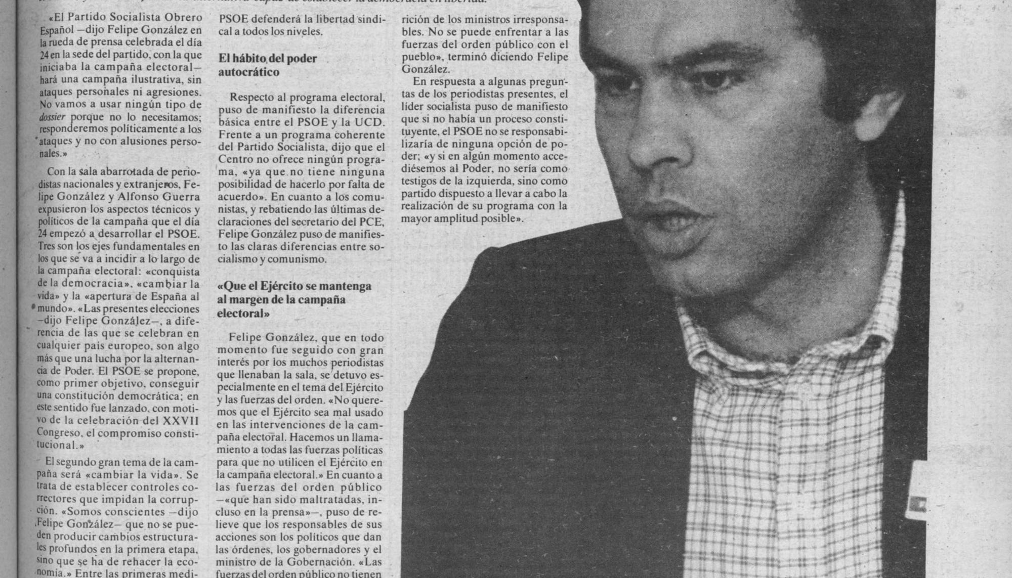 El Socialista 6 29 de mayo de 1977 Portada