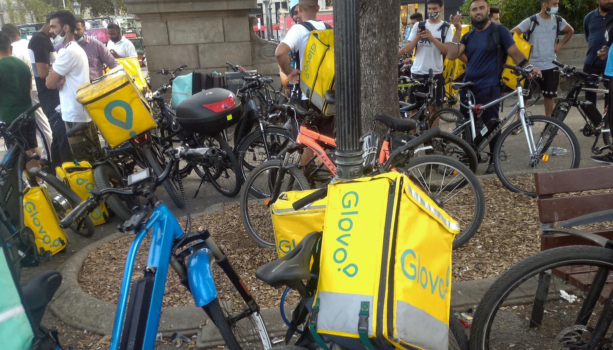 Riders Glovo Barcelona 1