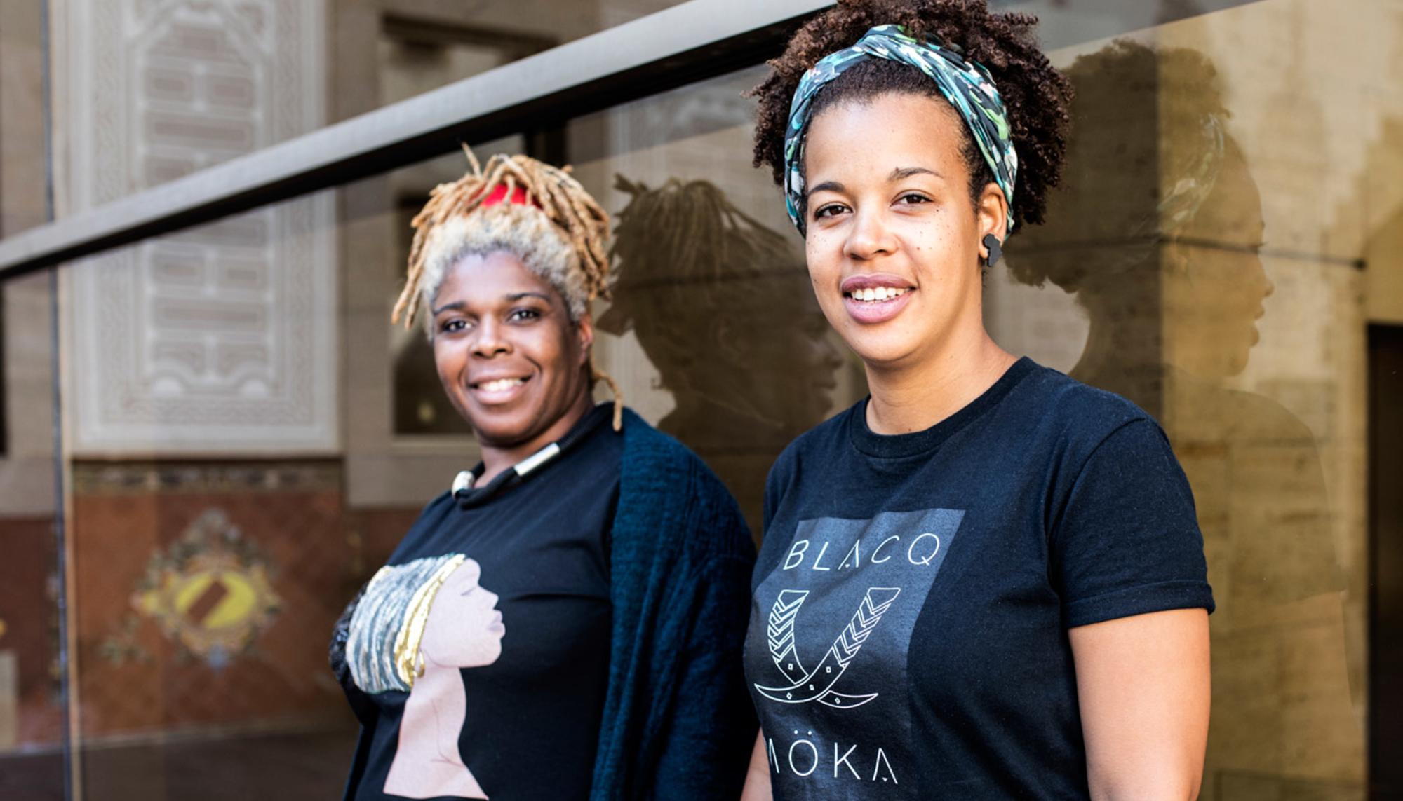 Silvia Albert y Deborah Ekoka, de Black Barcelona