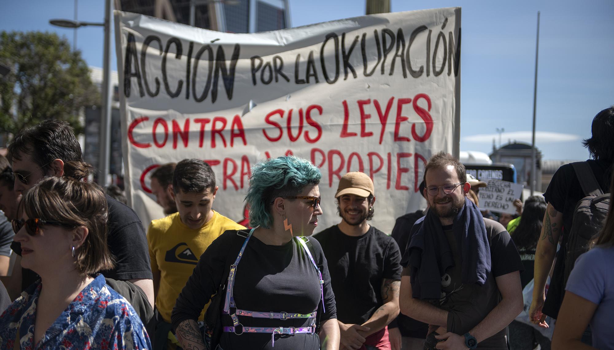 Manifestación derecho vivienda Tetuán - 6