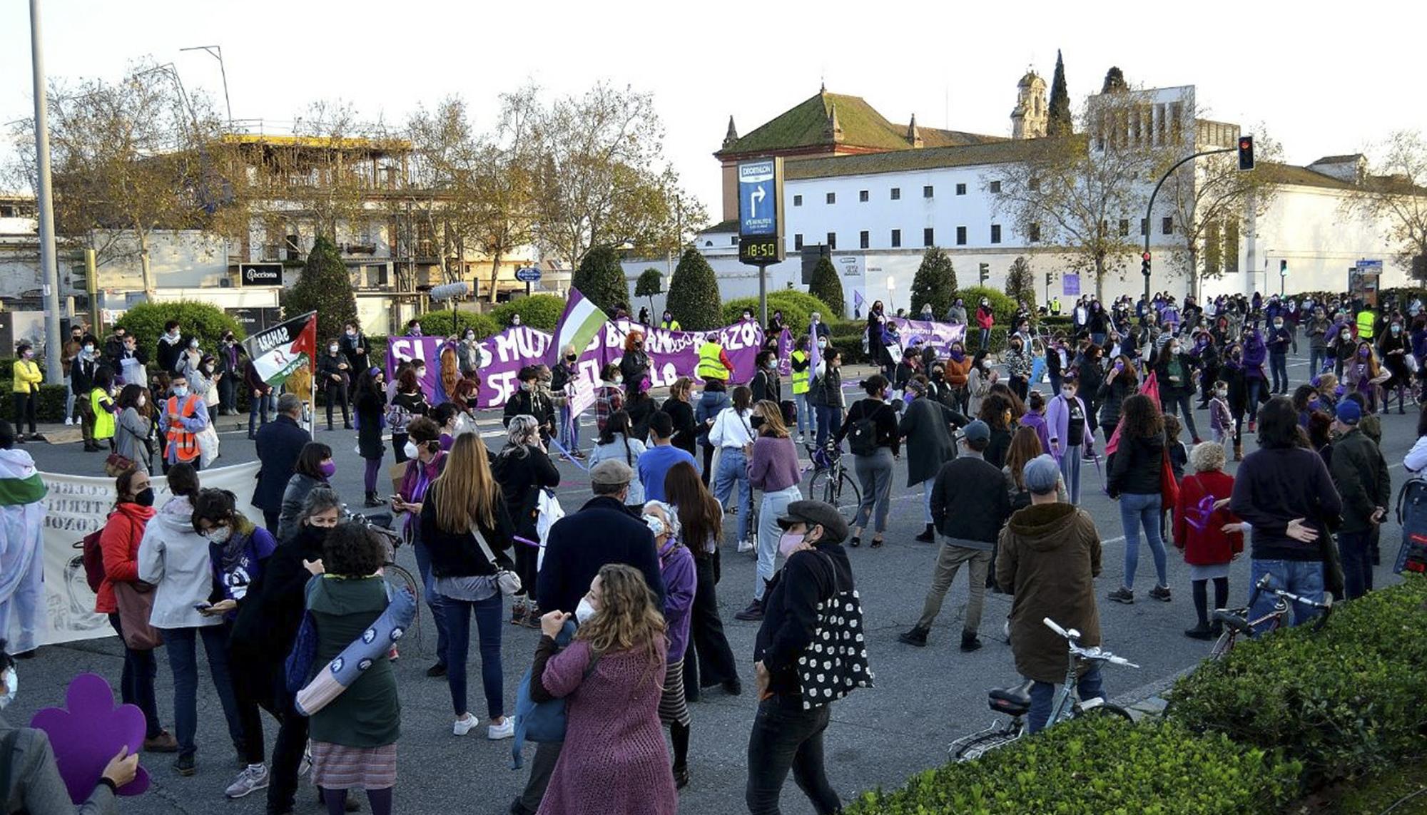 Manifestaciones y concentraciones en Andalucía por motivo del 8M - 26