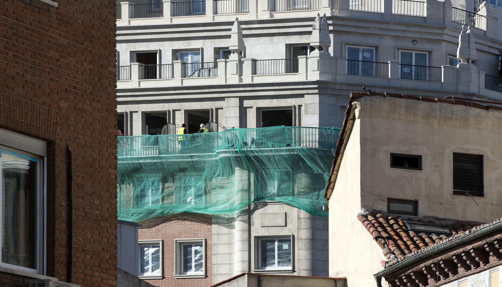 Obras en el Edificio España