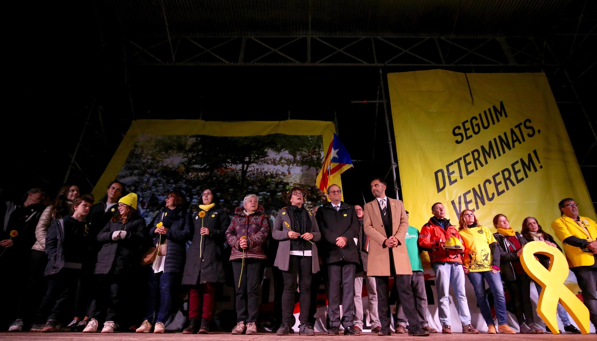 acto secuestro de gobierno catalan