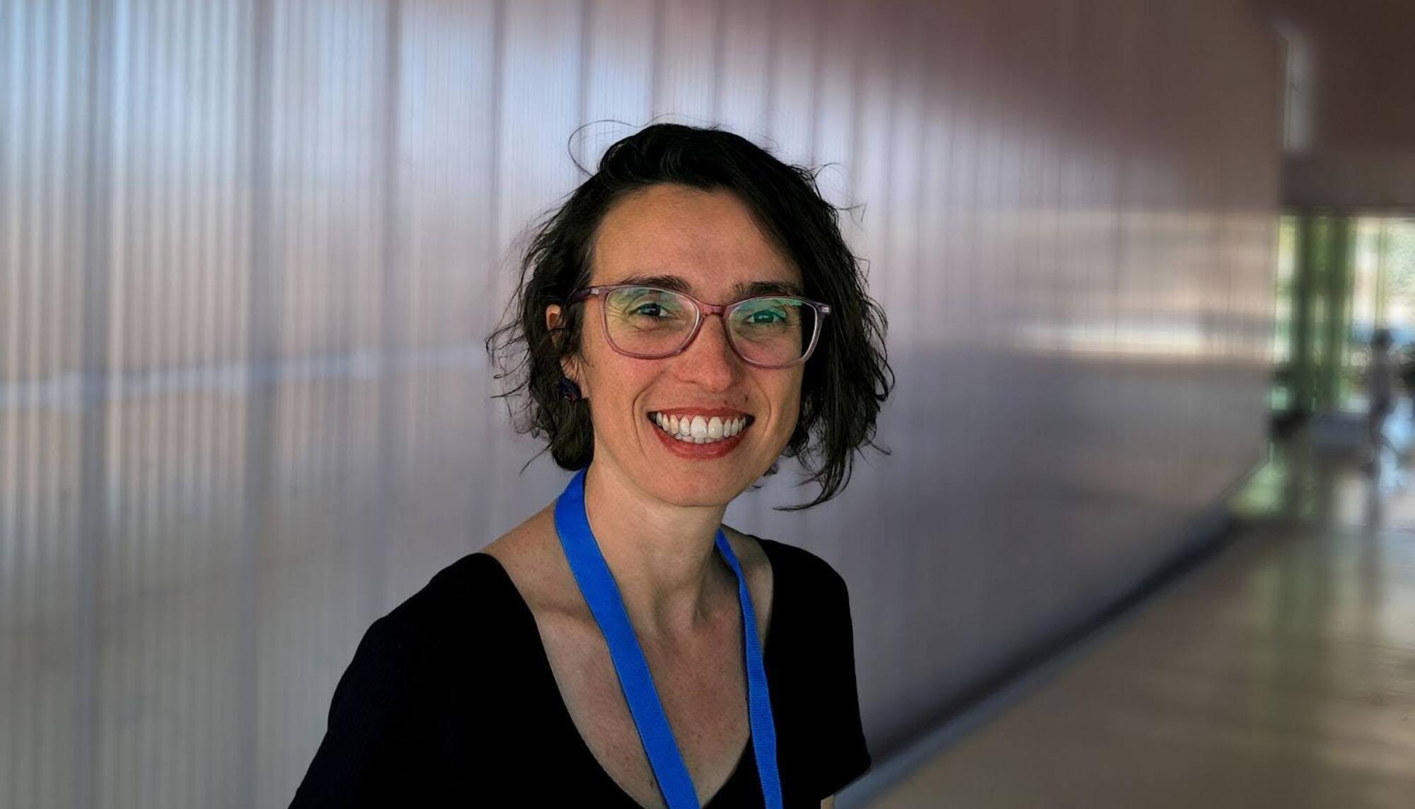  Daniela Osorio en el Congreso de economía feminista de Sevilla. (Autoría: Marina Reig)